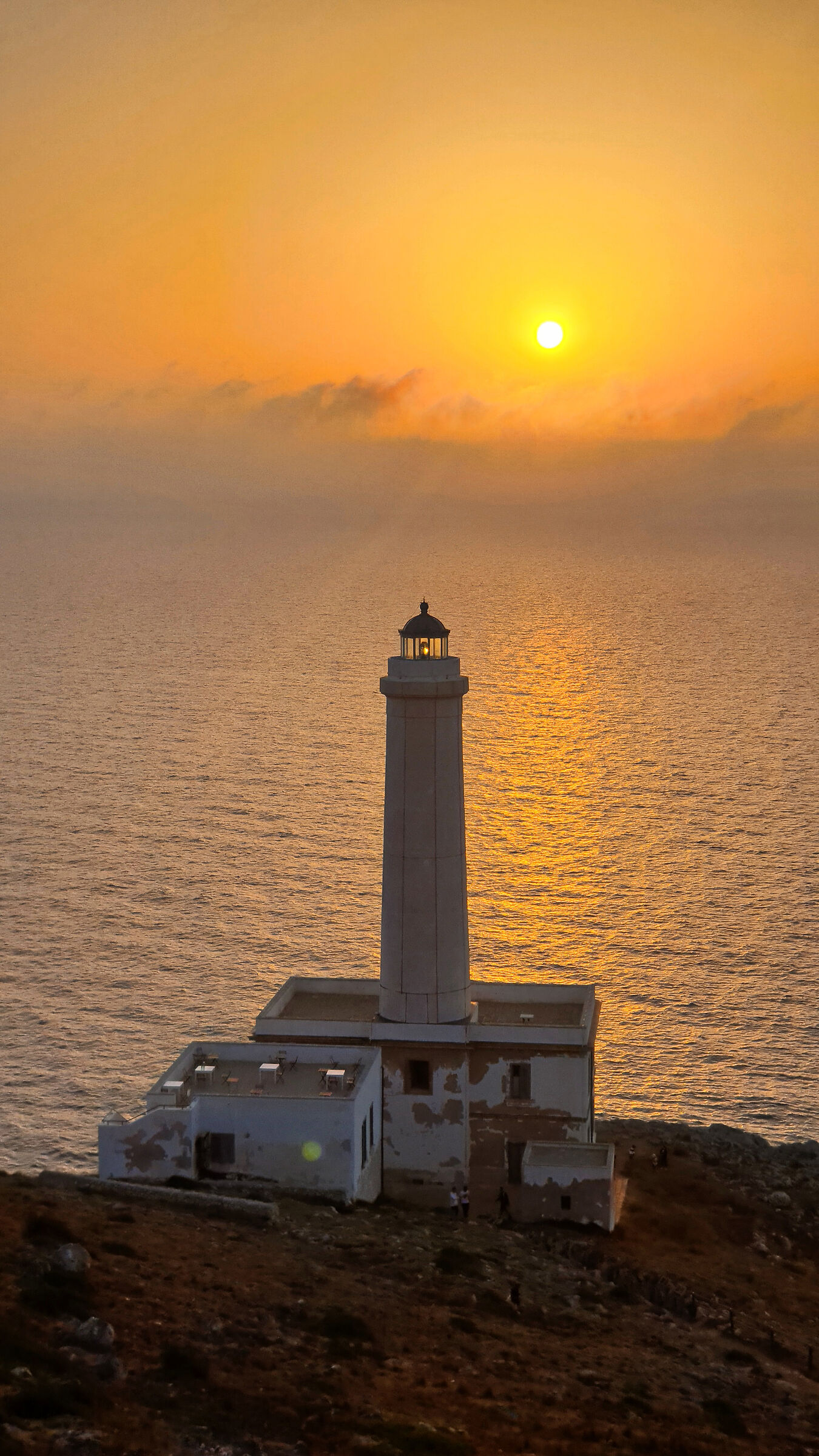Sunrise at Punta Palascia