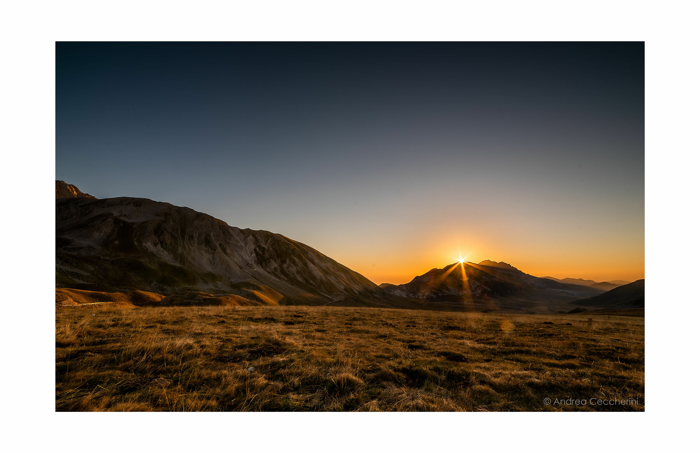 Le prime luci dell'alba