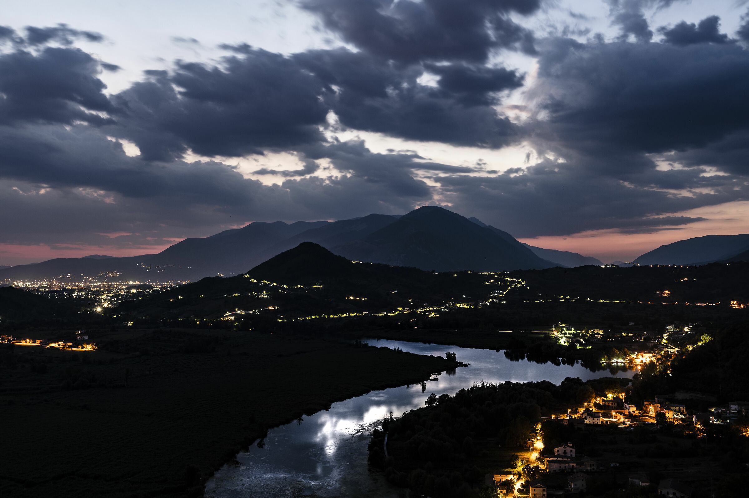 Twilight On the Lake