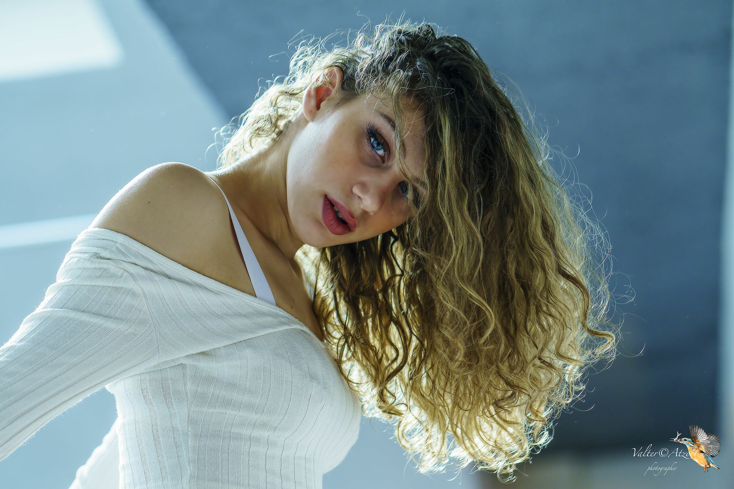 Martina in backlight