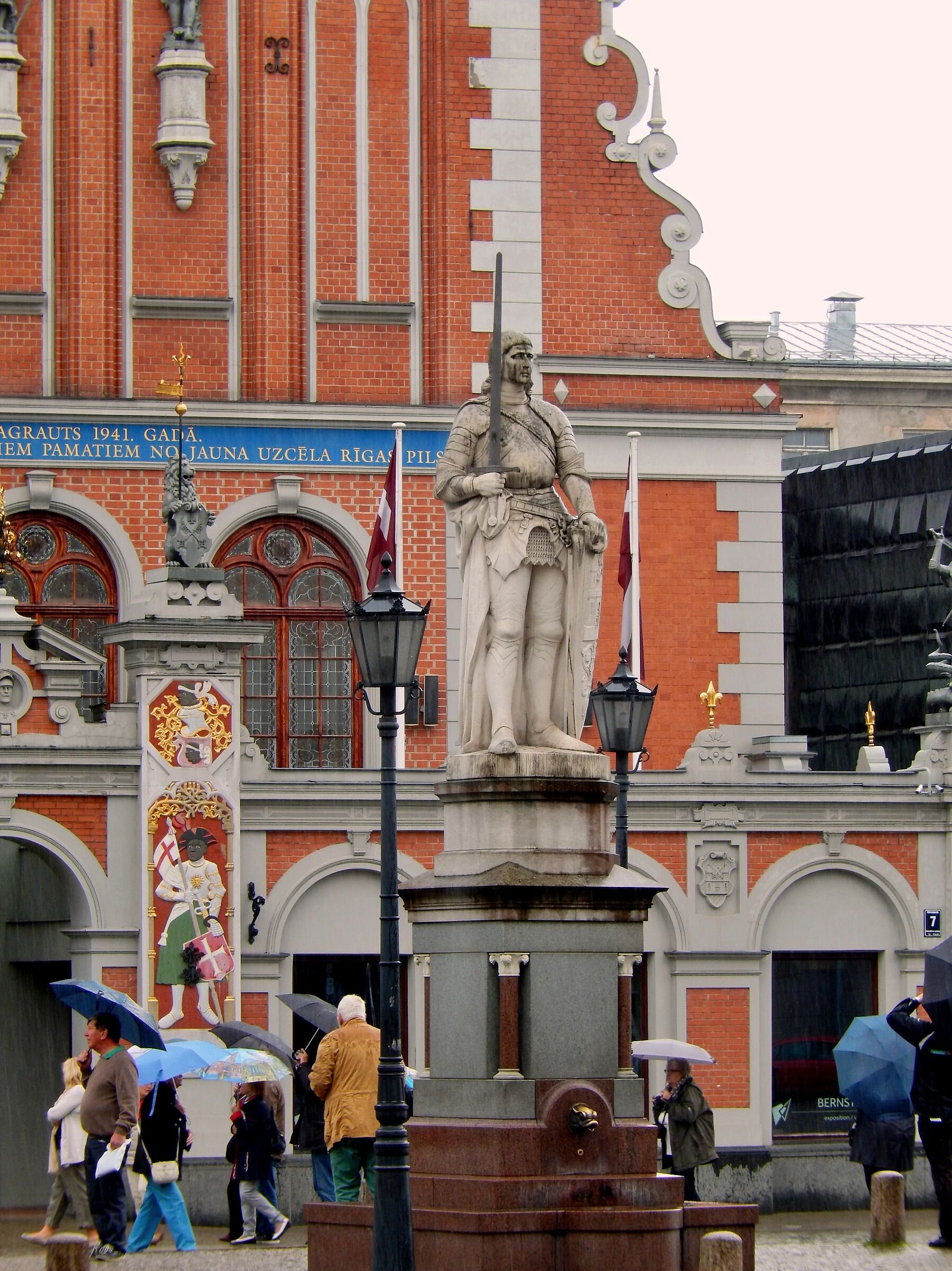 Riga - House of Black Heads "Rolando di Roncisvalle"