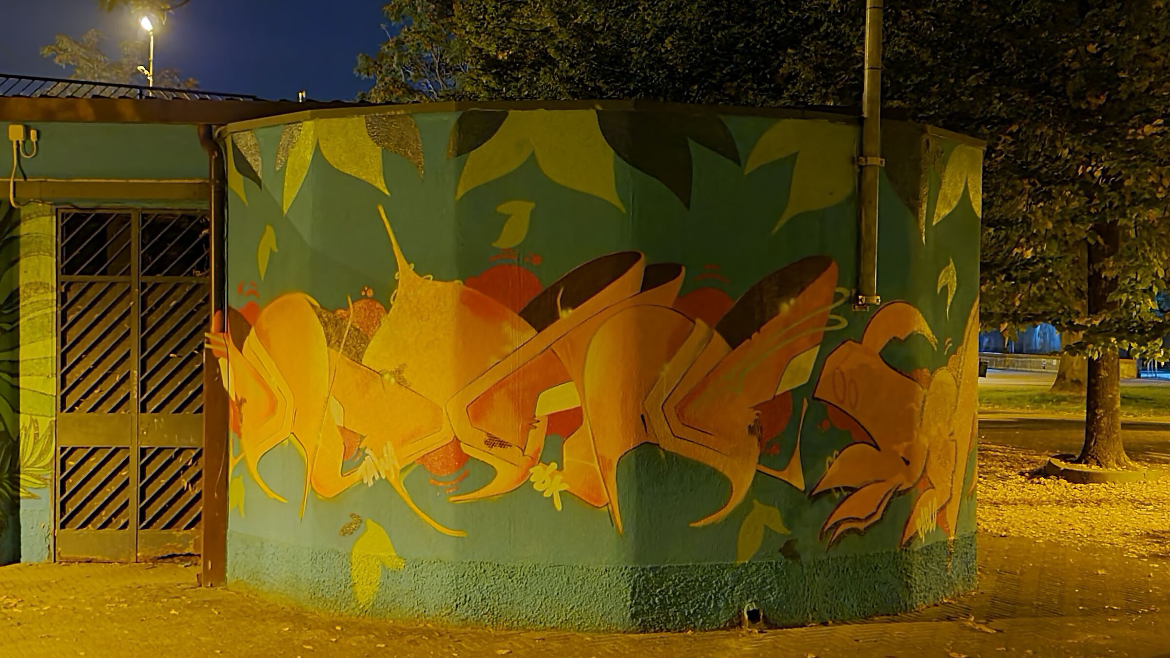 Di sera al parco S. Tarcisio