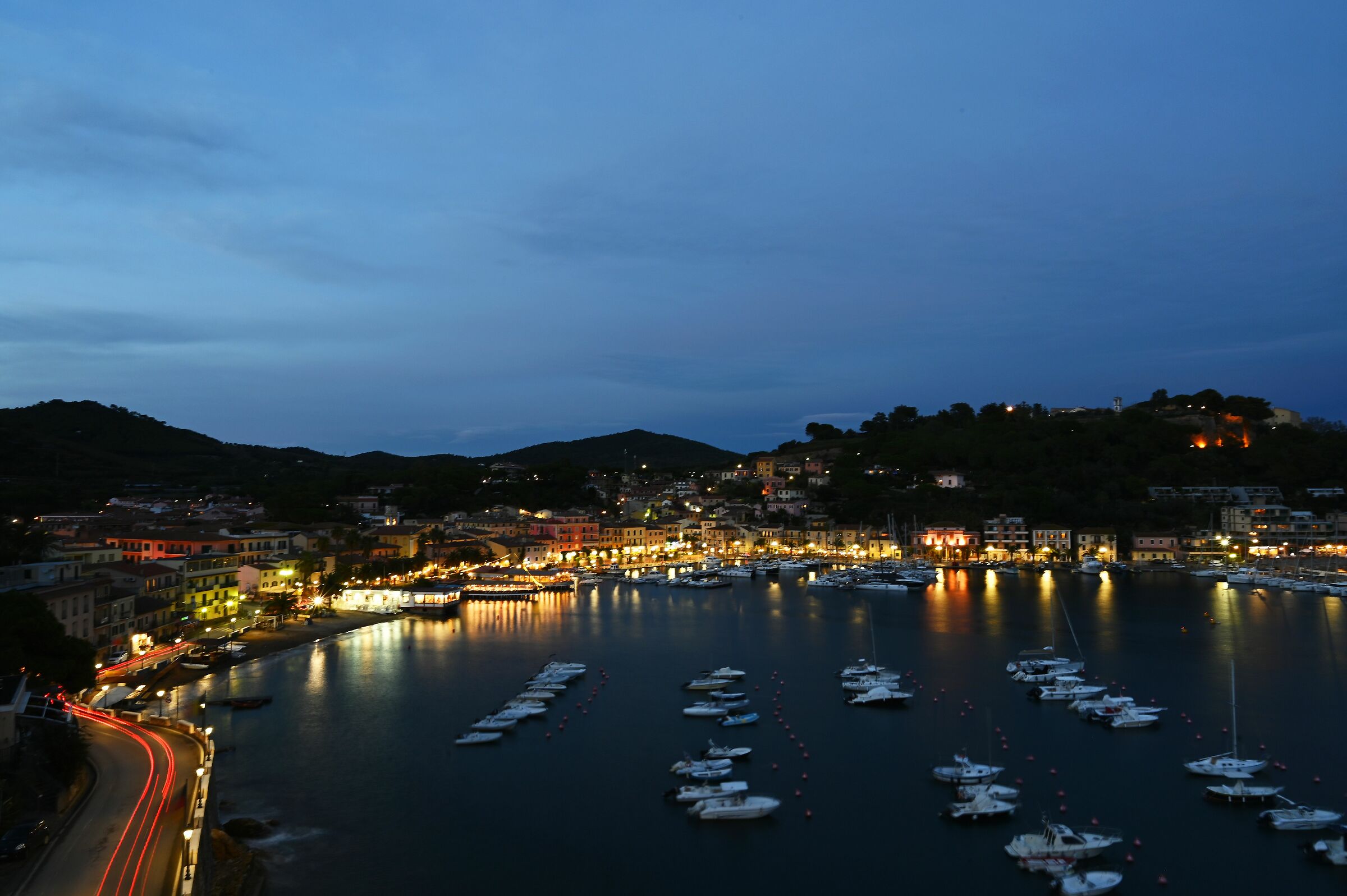 Portoazzurro by night