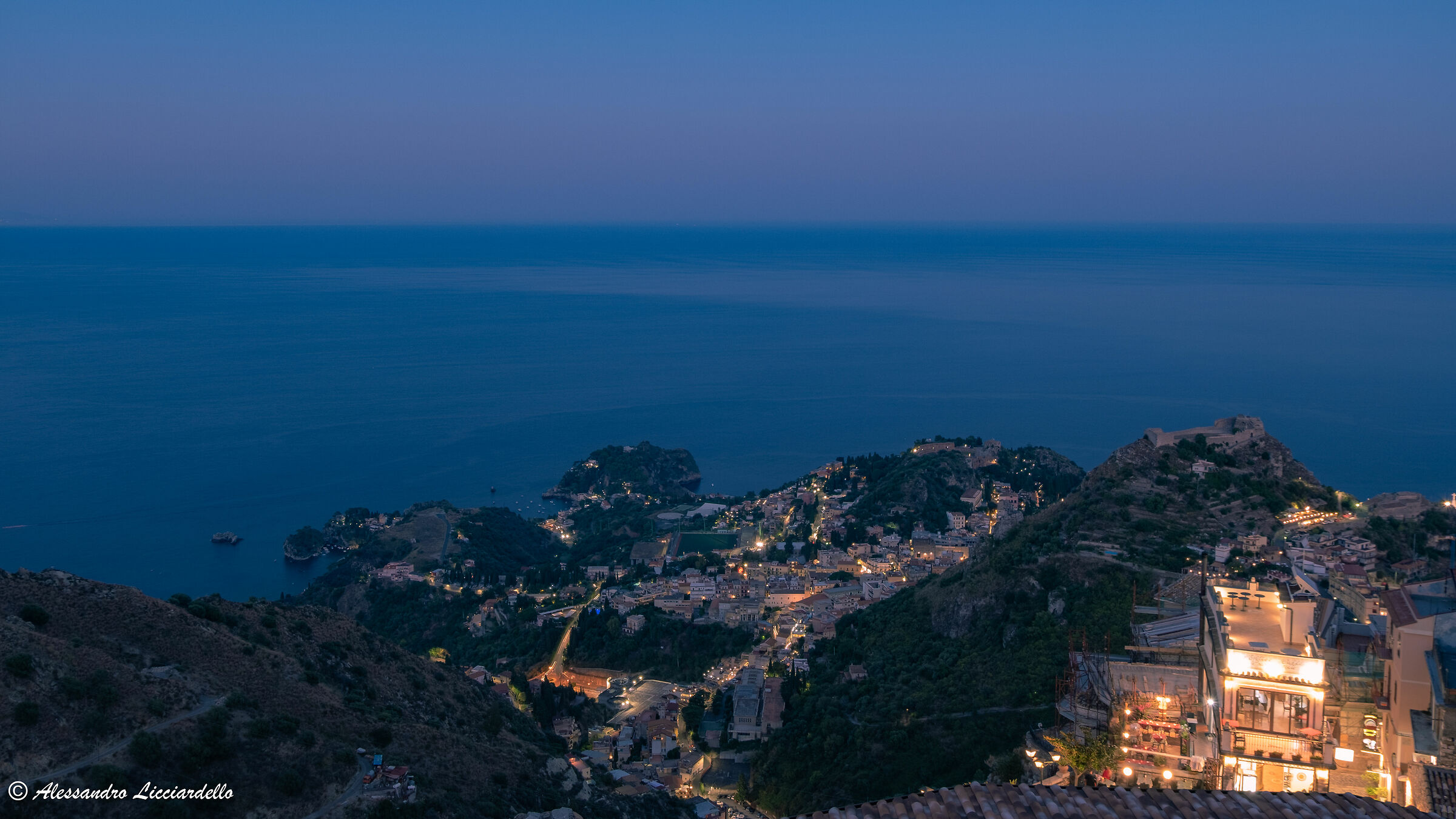 Taormina vista da Castelmola