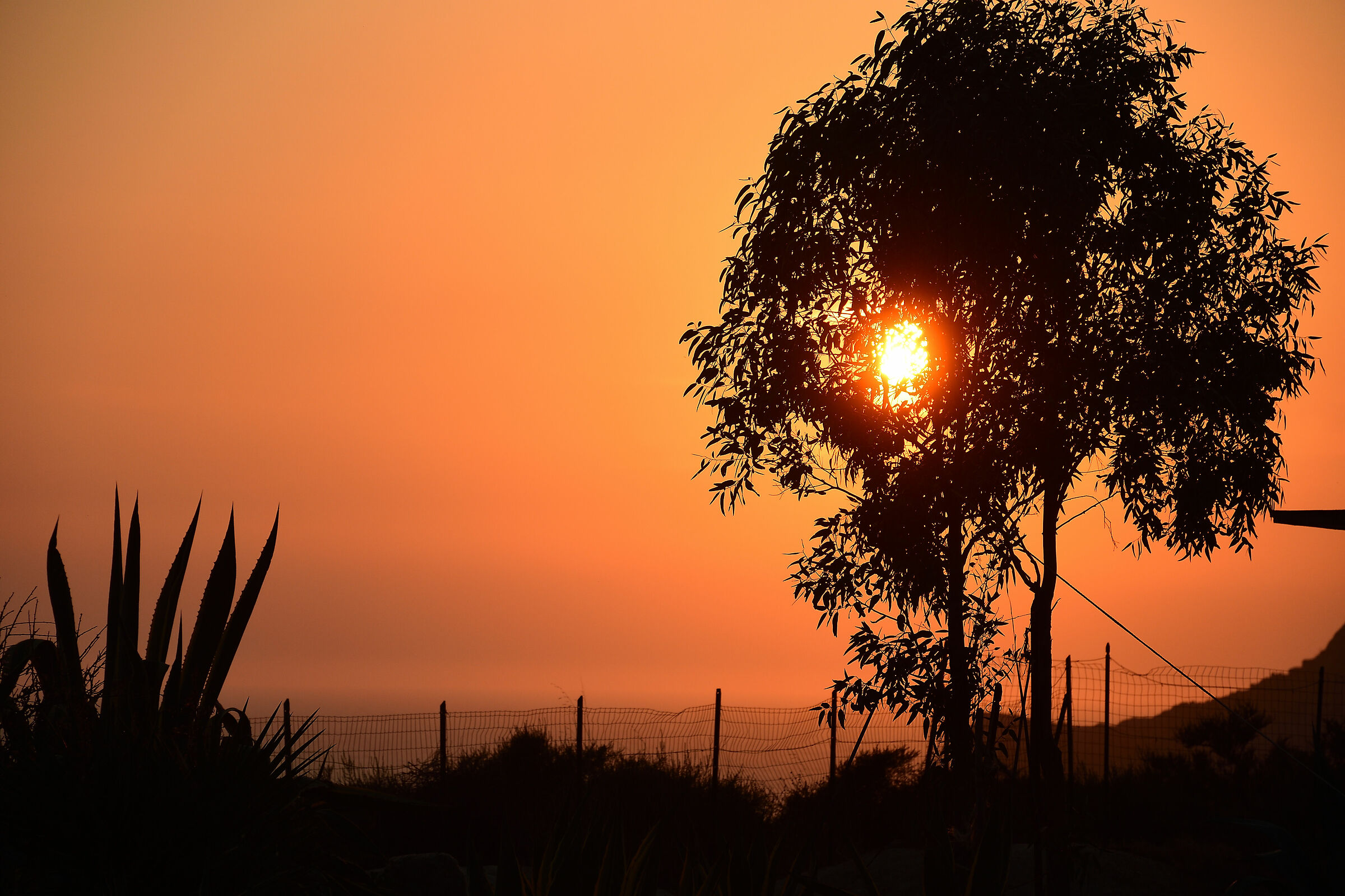 Tramonto Settembrino a Realmonte II (ag)