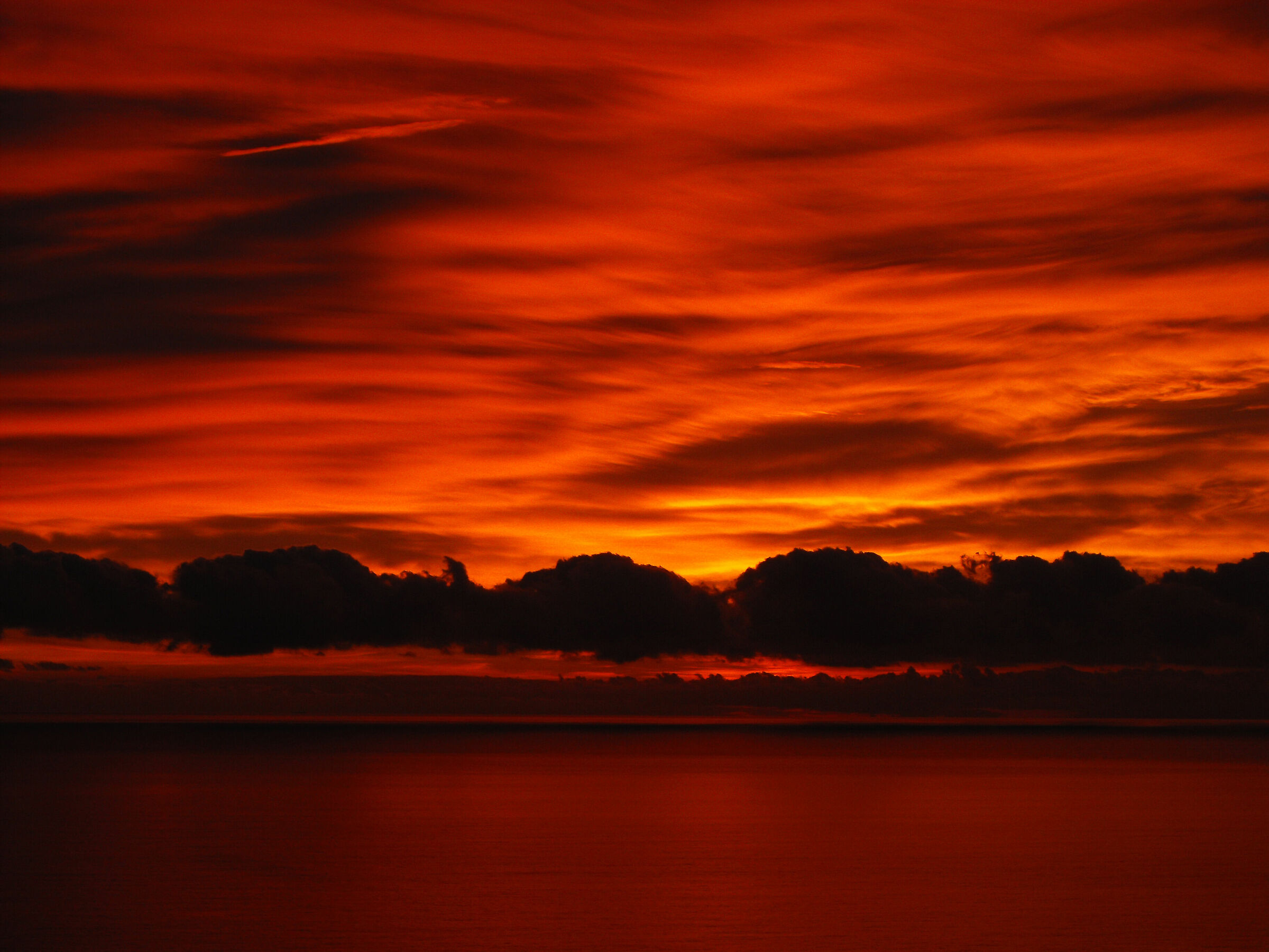 Lo spettacolo di un tramonto
