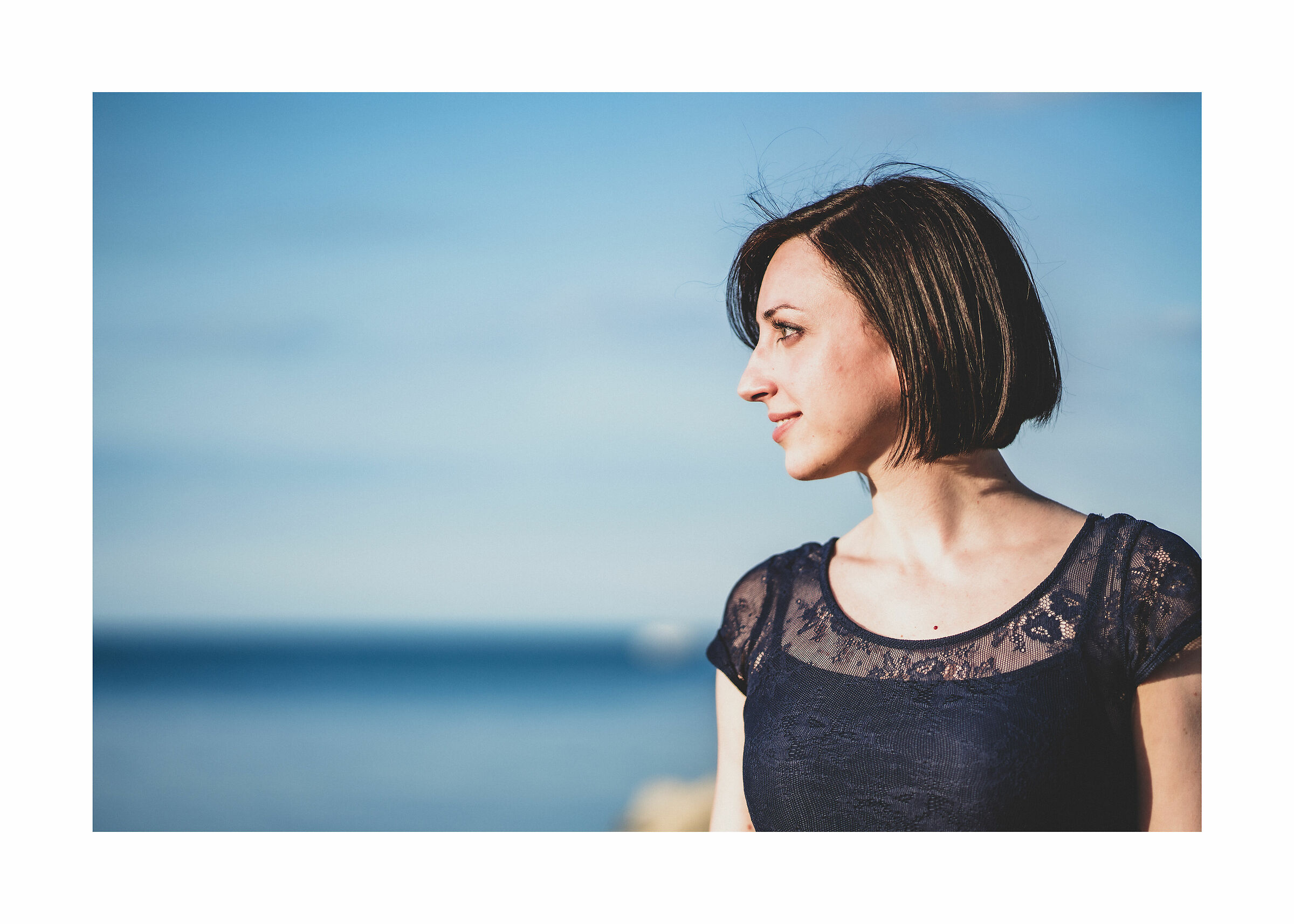 Agnese e la scogliera