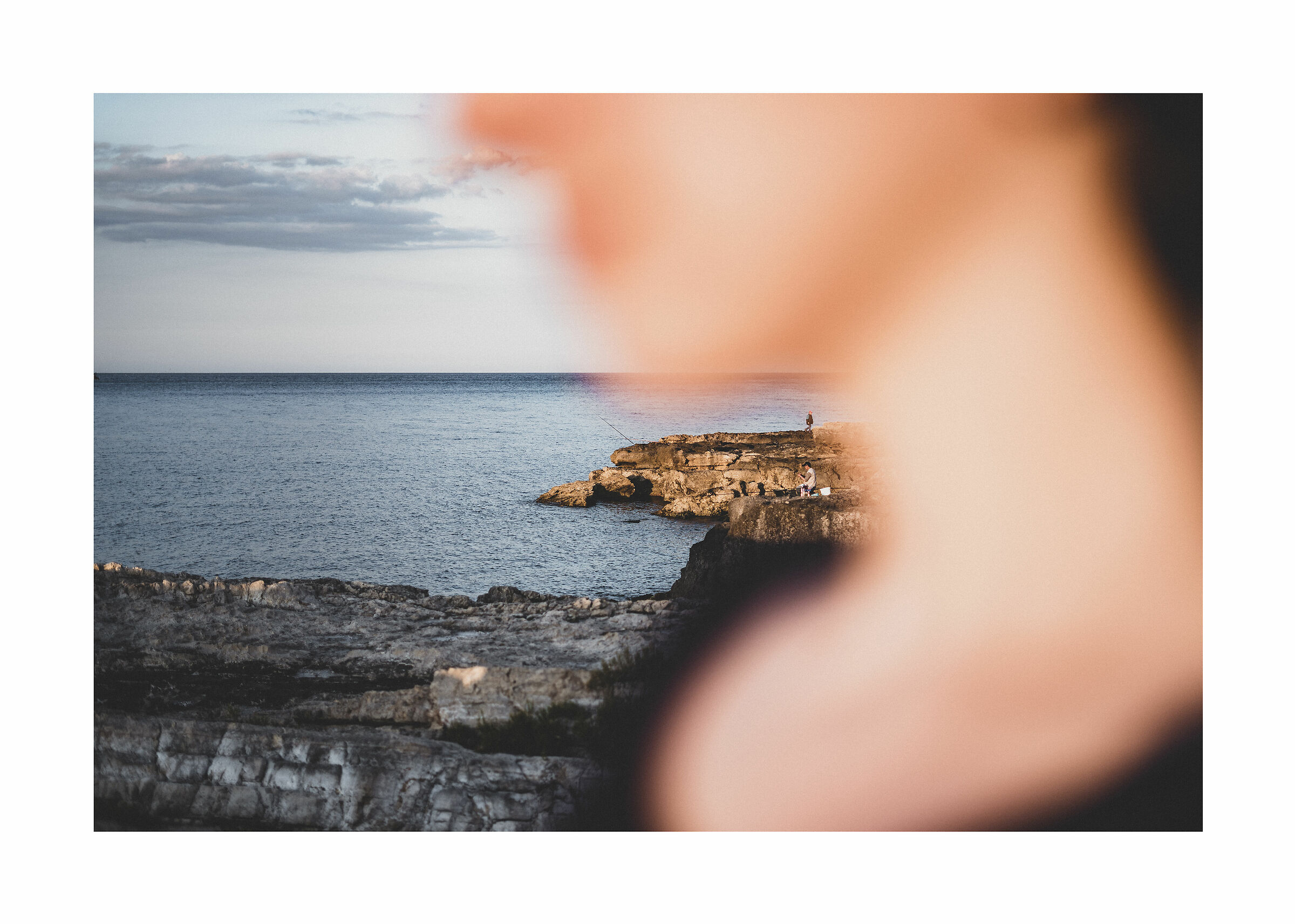 Agnese e la scogliera