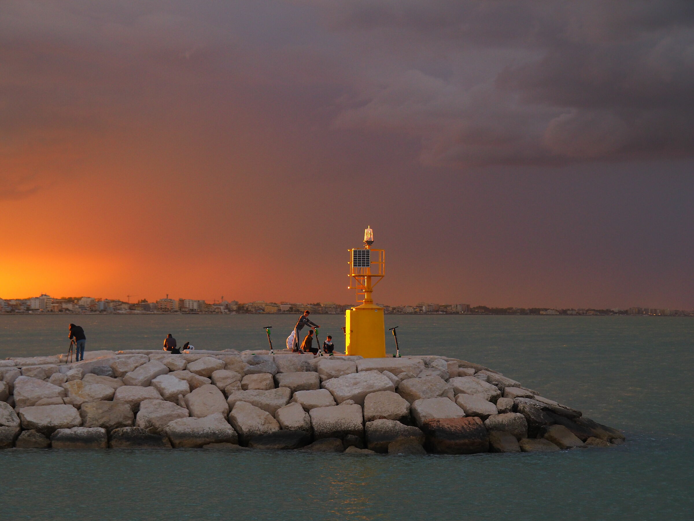 before nightfall