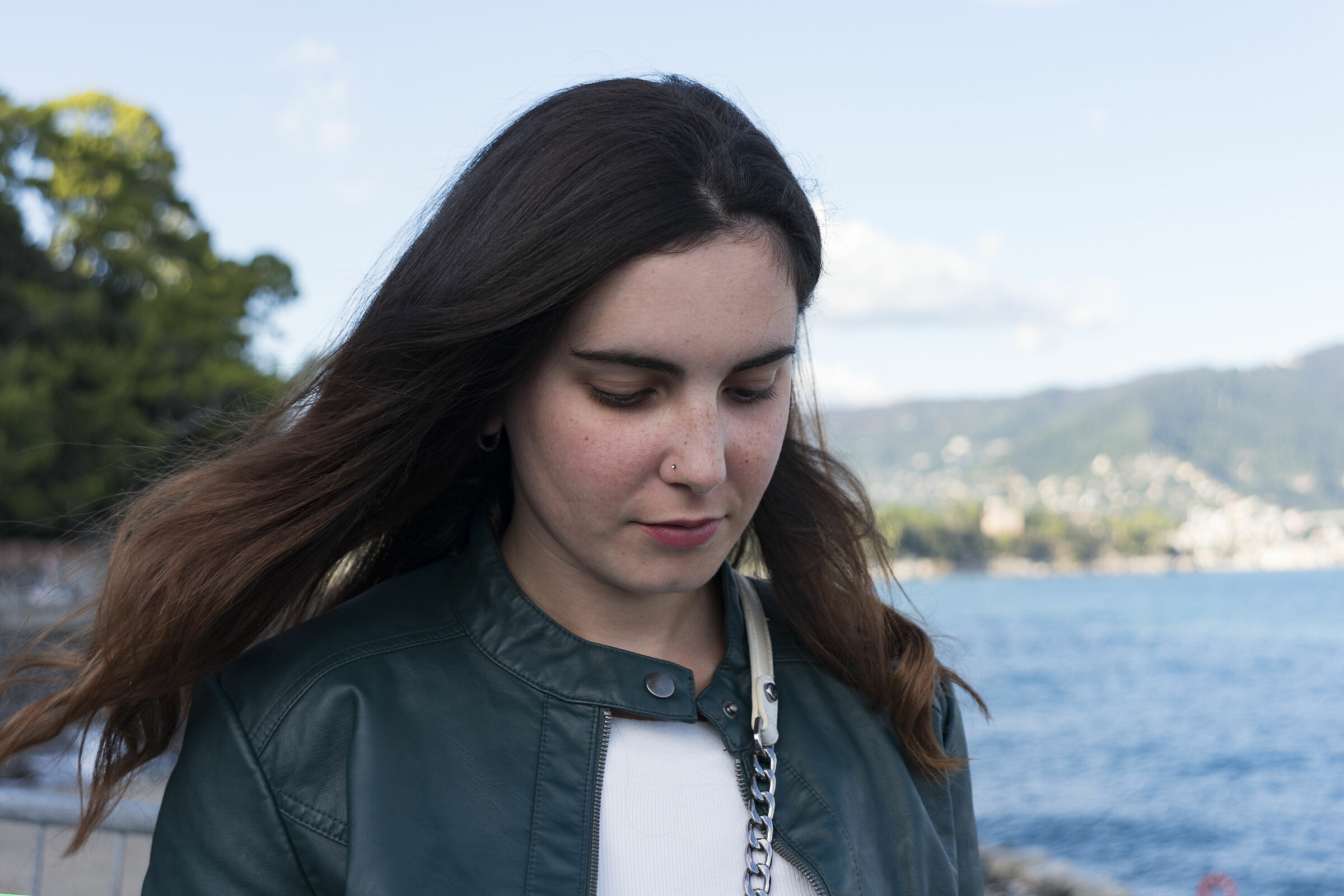 Sul Lungo mare di Santa Margherita Ligure