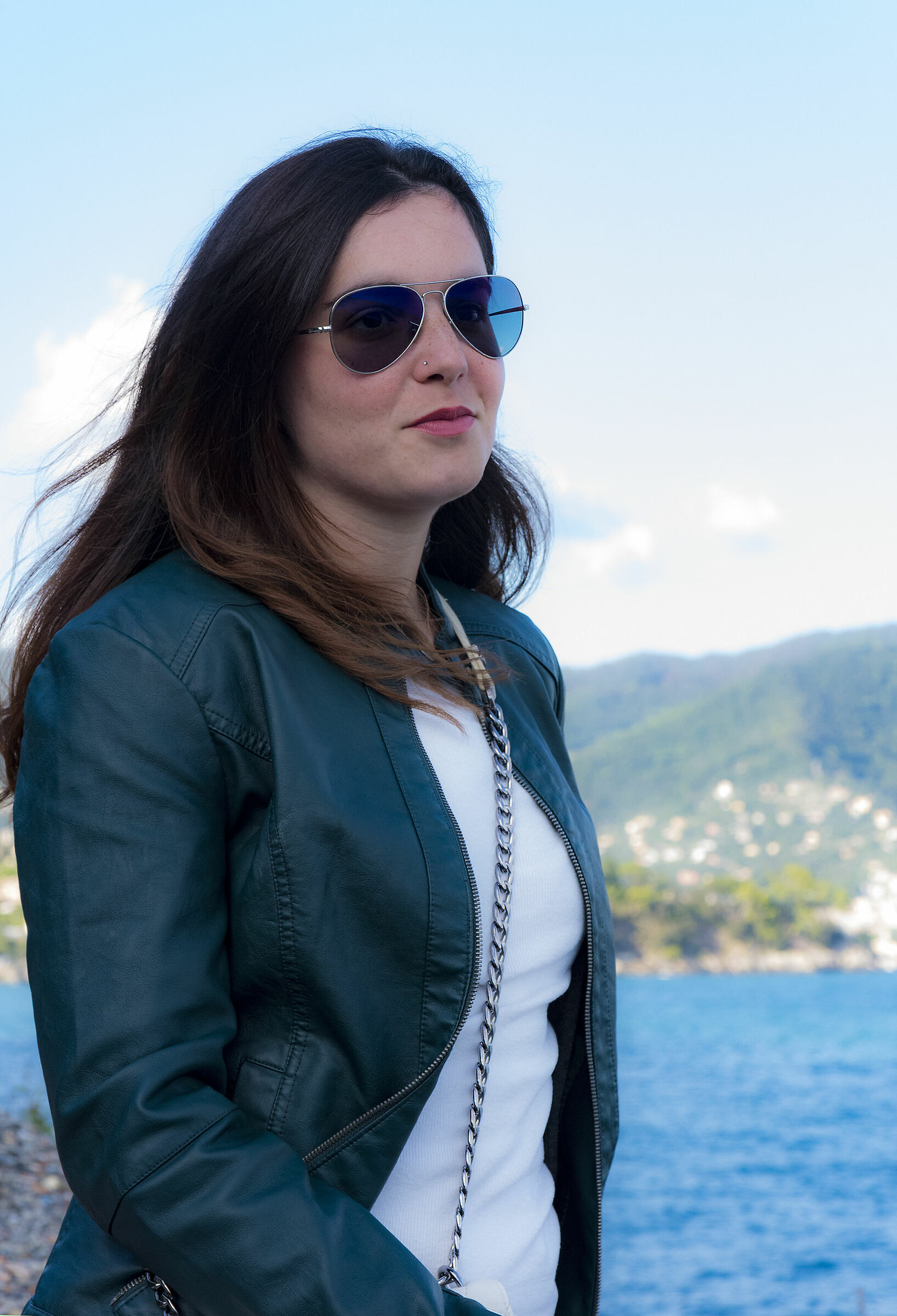 Sul Lungo mare di Santa Margherita Ligure