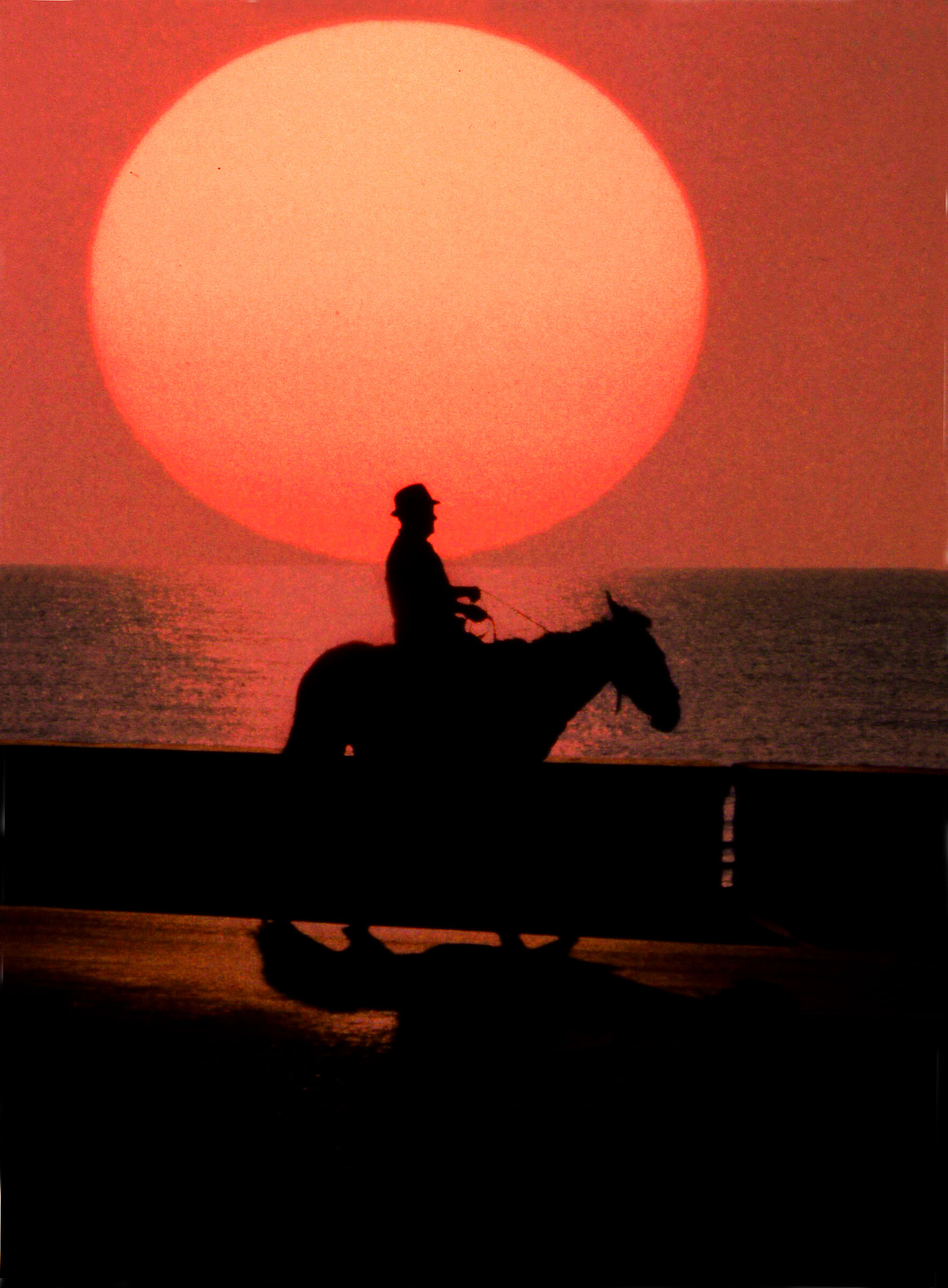 tramonto in Calabria