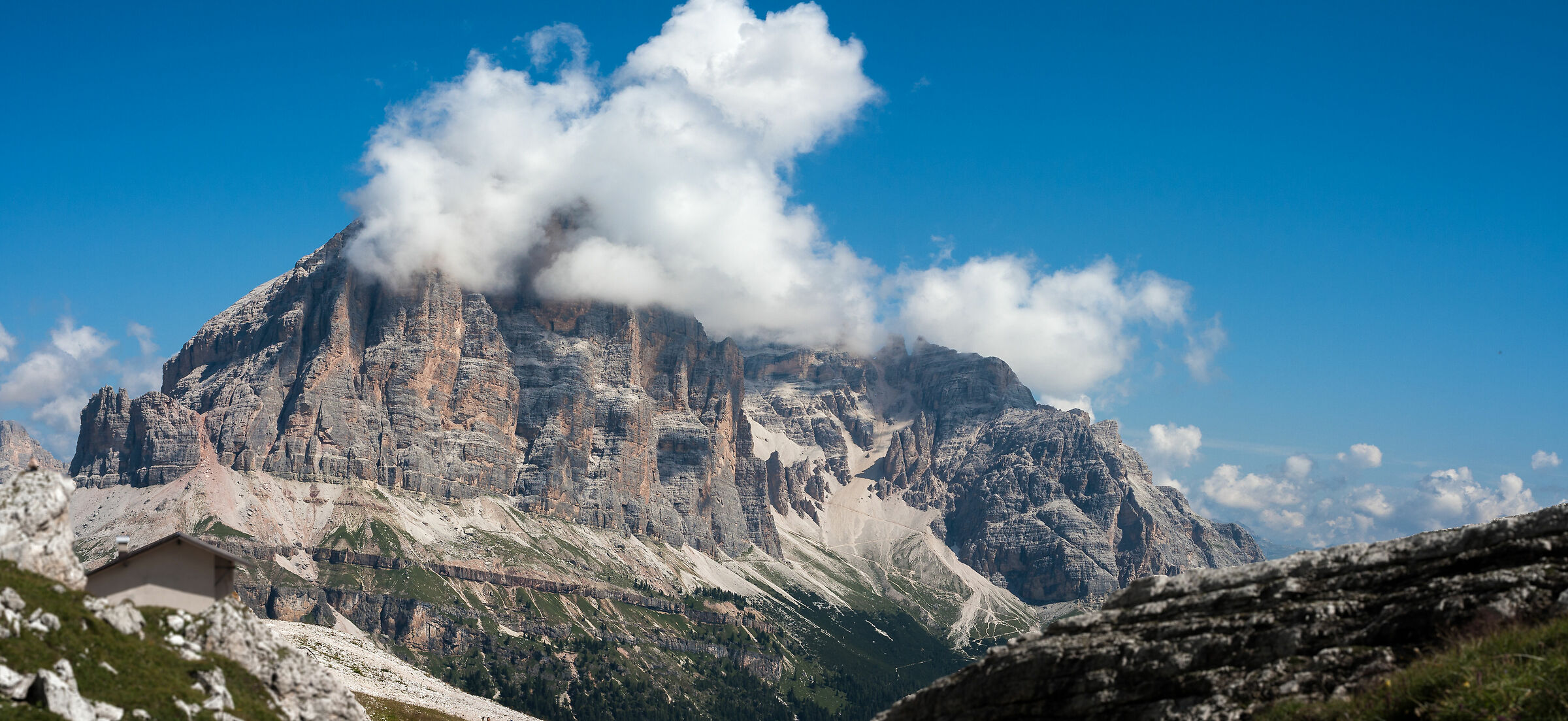 View from Averau Refuge