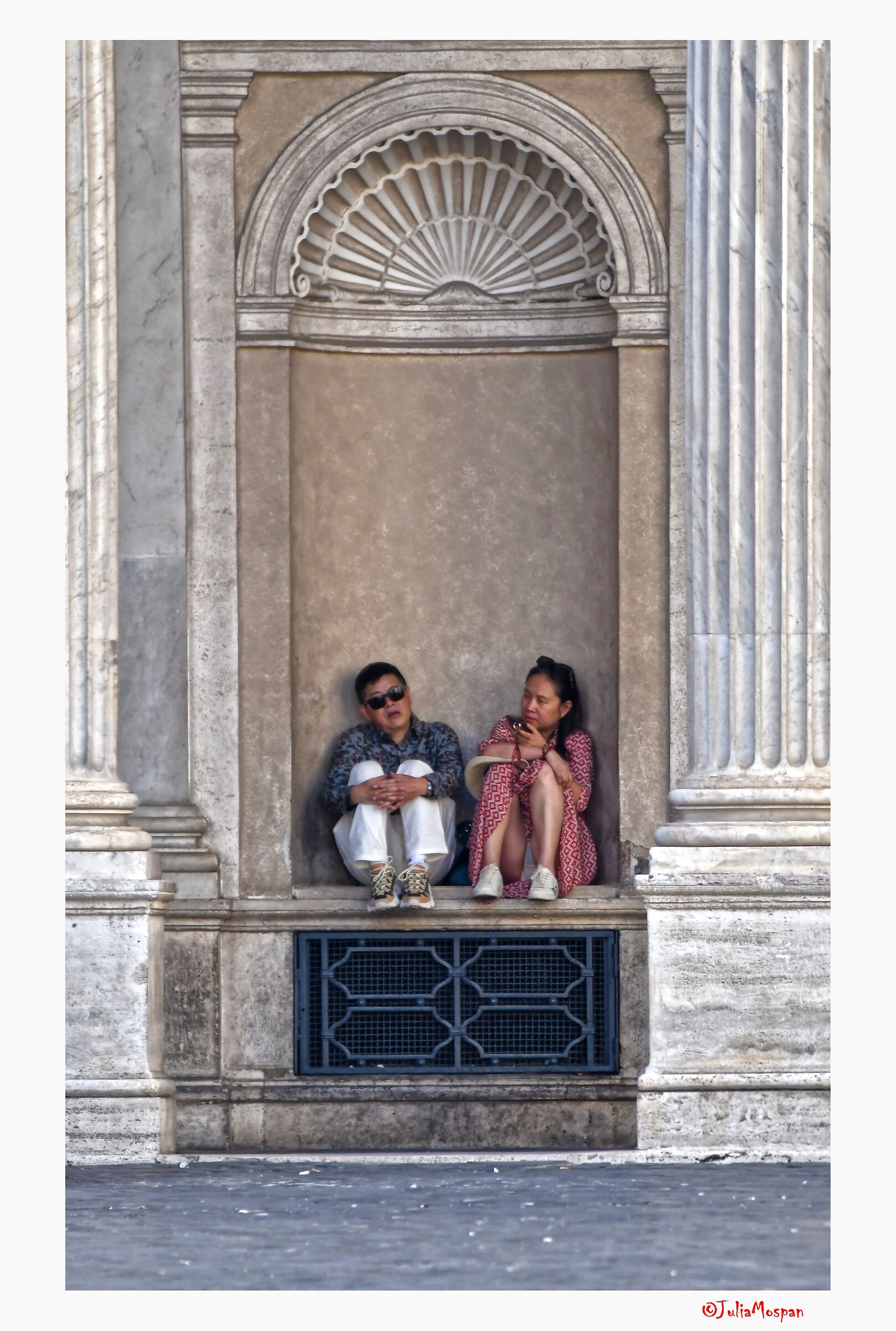 Piazza della Colonna. Roma