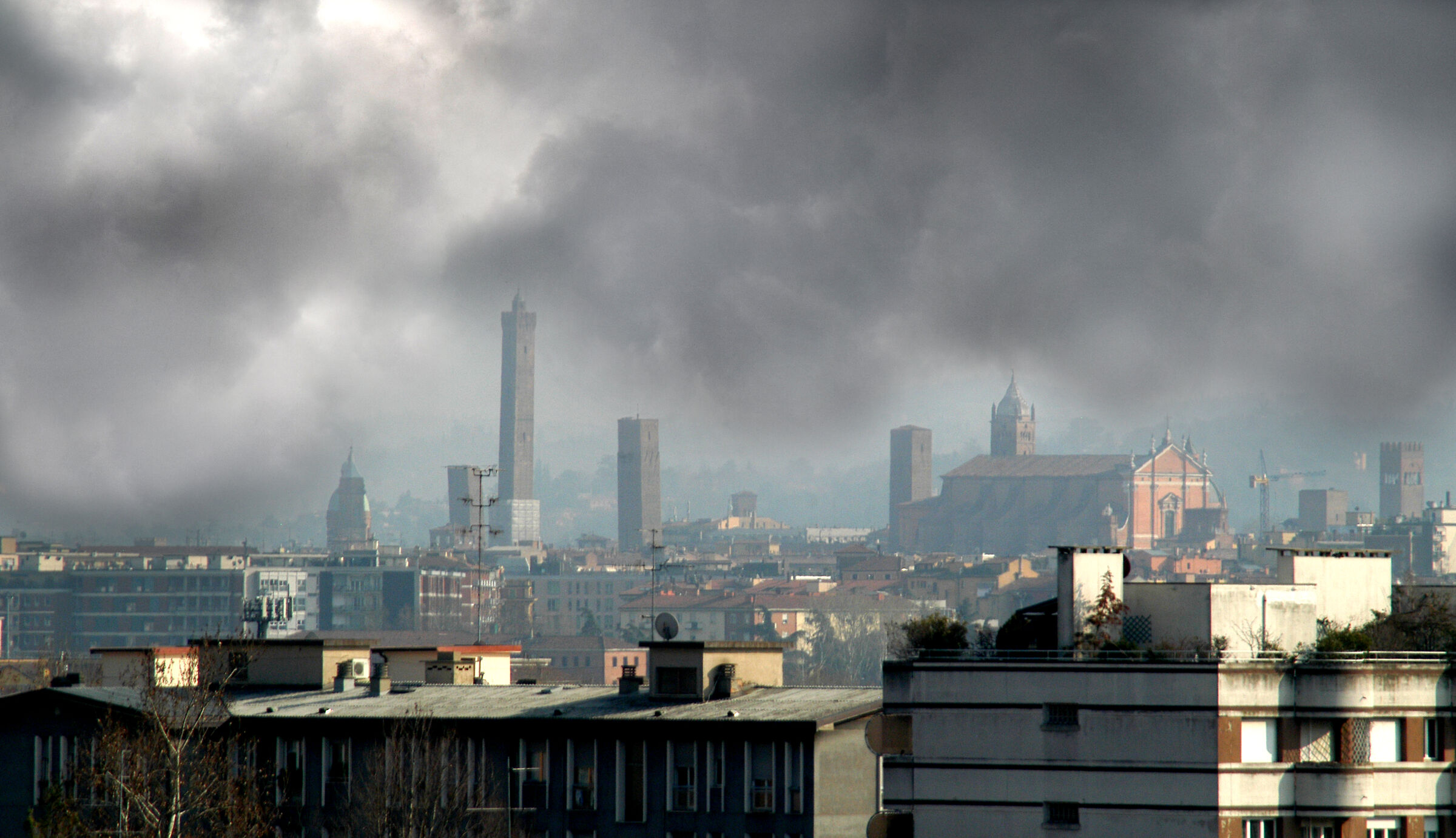 nebbie a Bologna