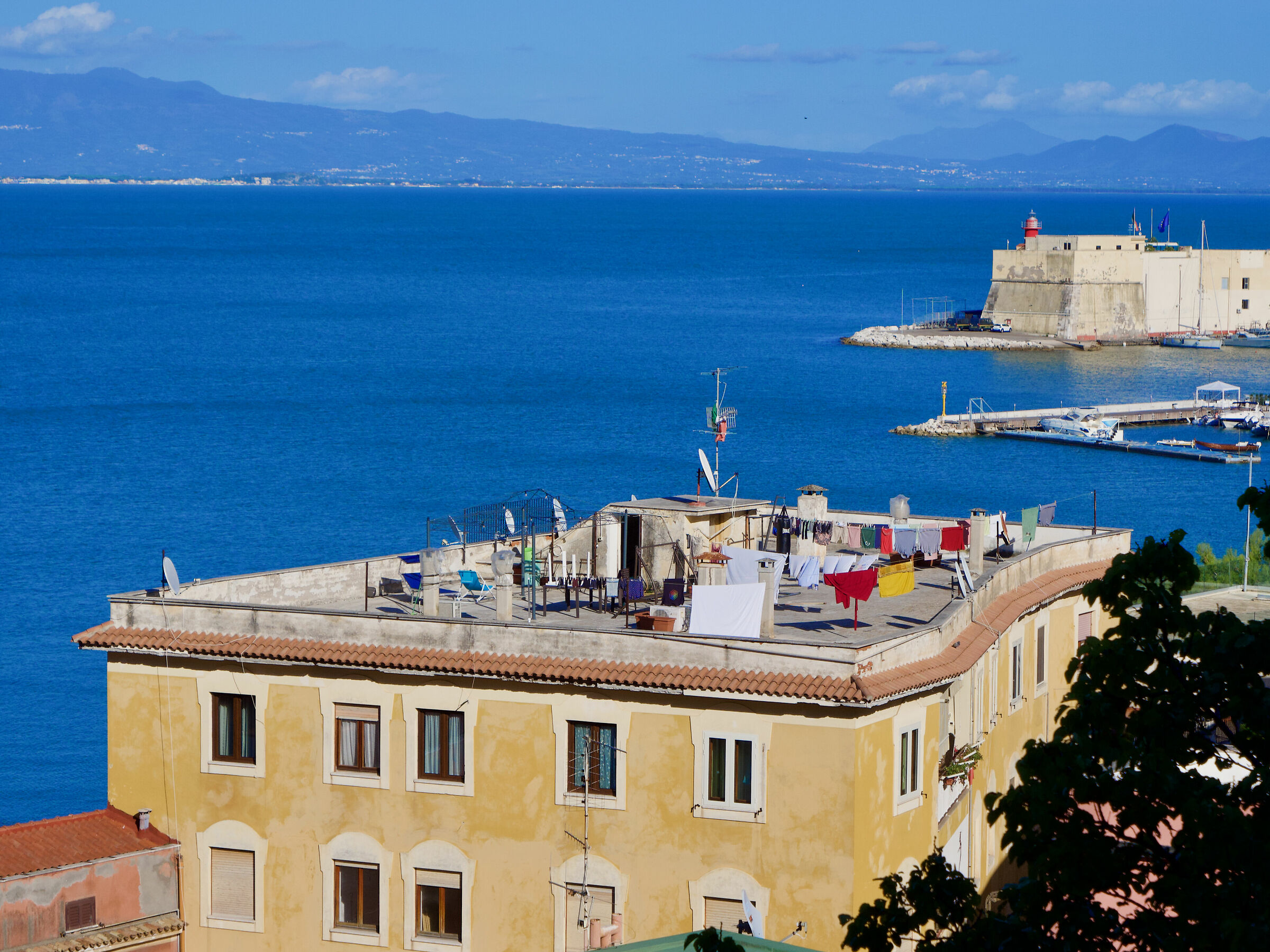 terrace on the sea