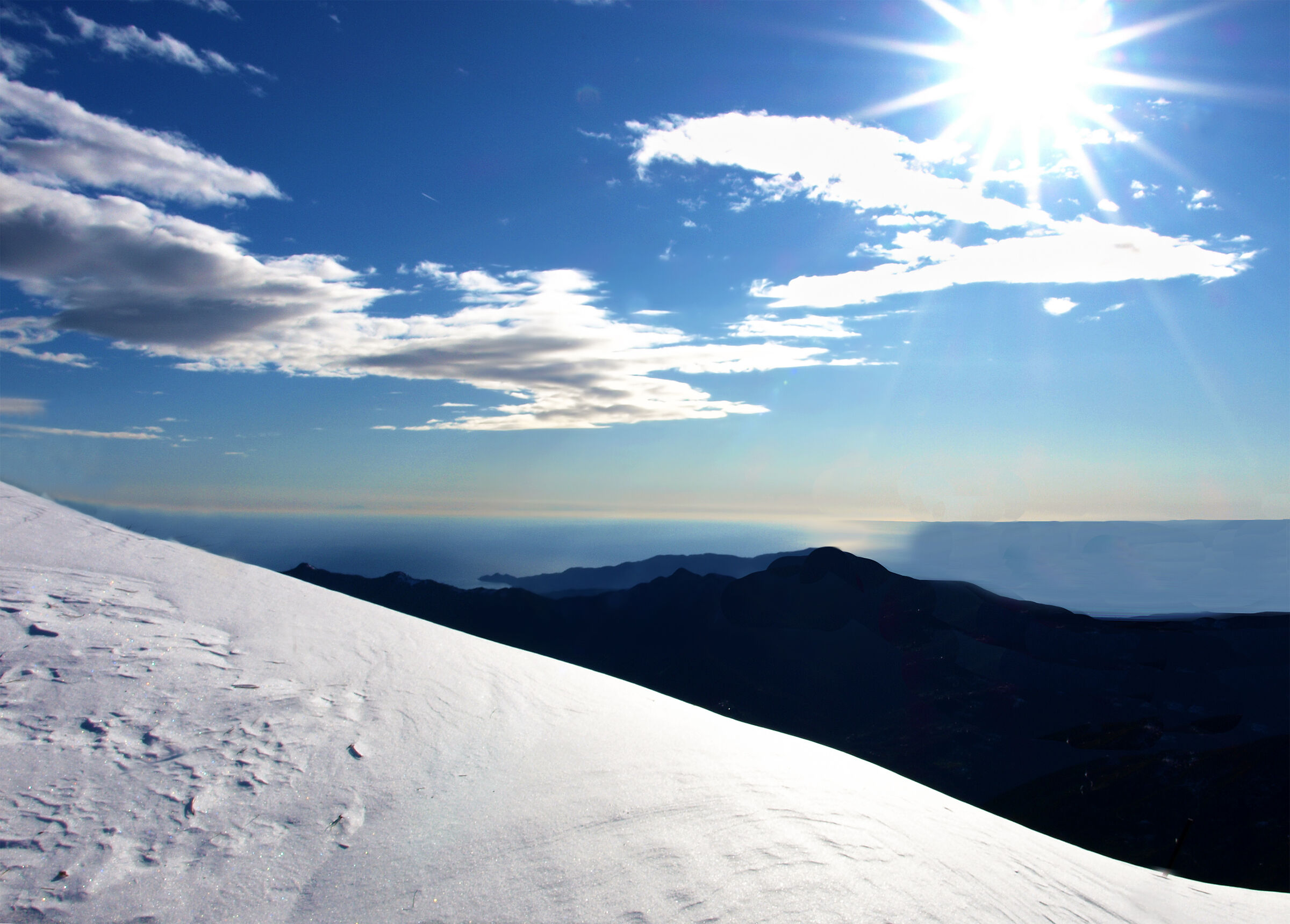 Panorama from Mount Caucasus - LIGURIA