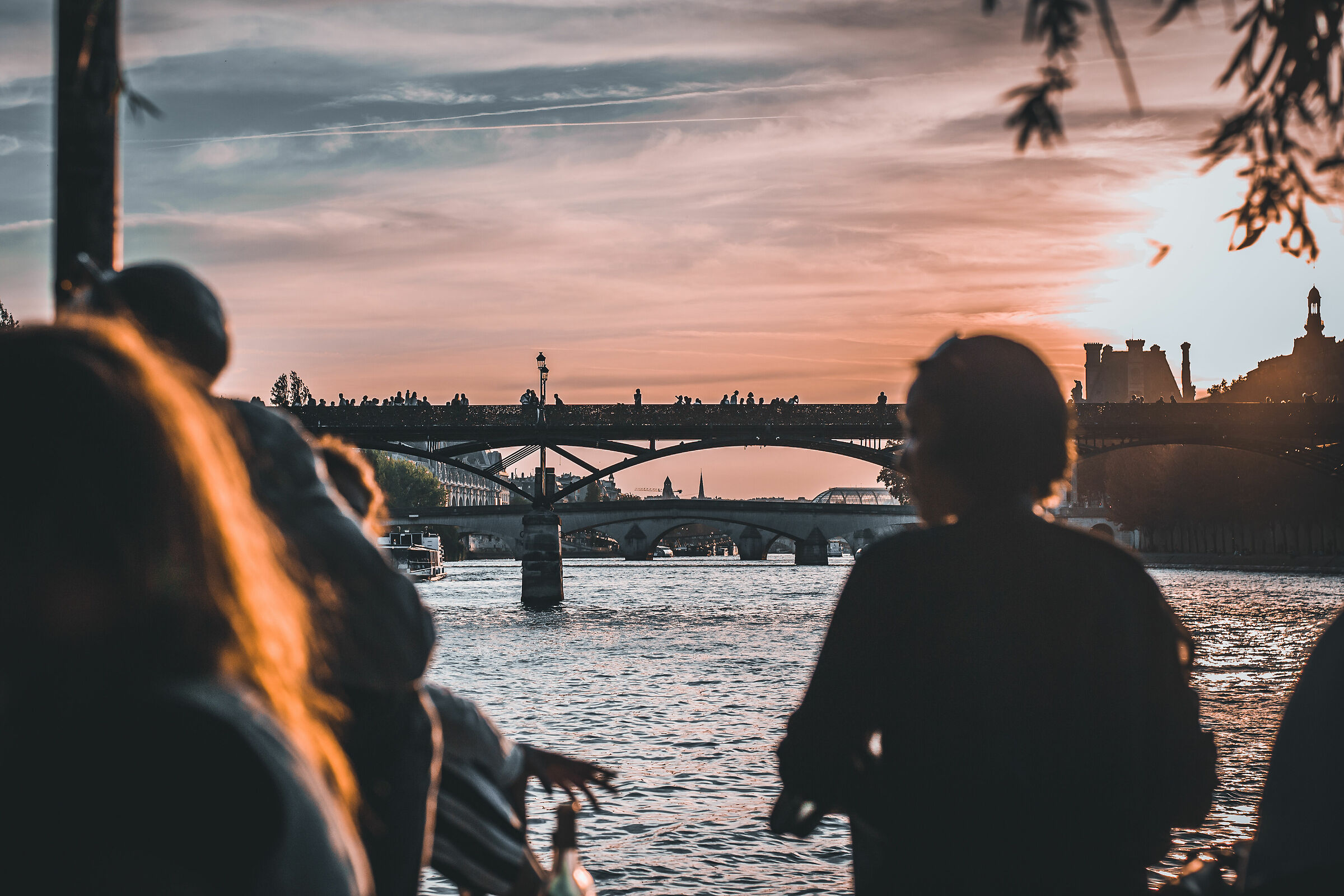 The last sunset in Paris