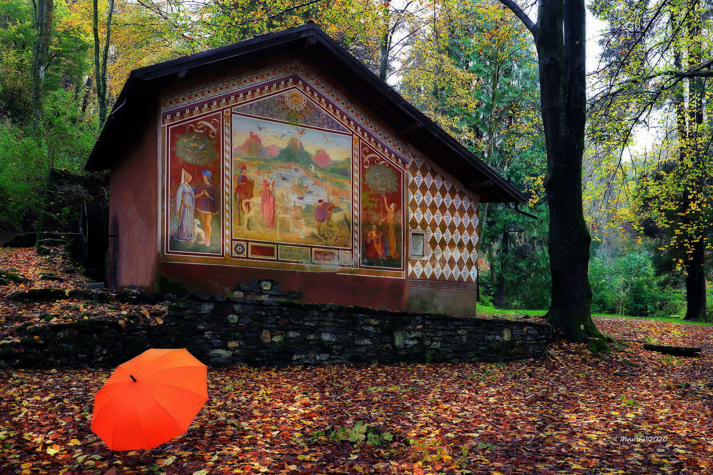 "In autumn the leaves do NOT die: the colors are born...
