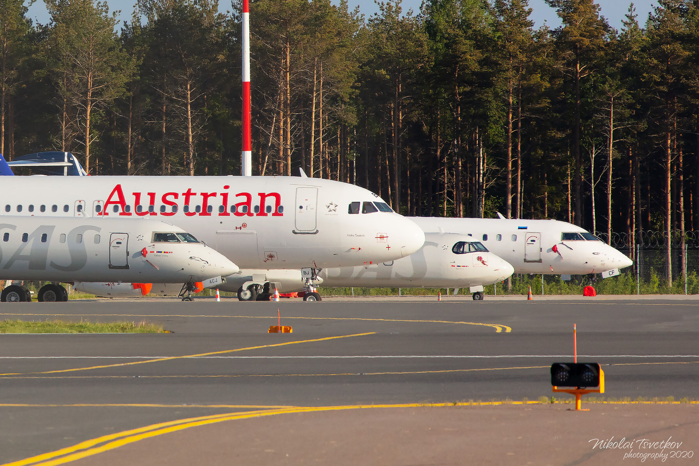 Parcheggio degli aerei