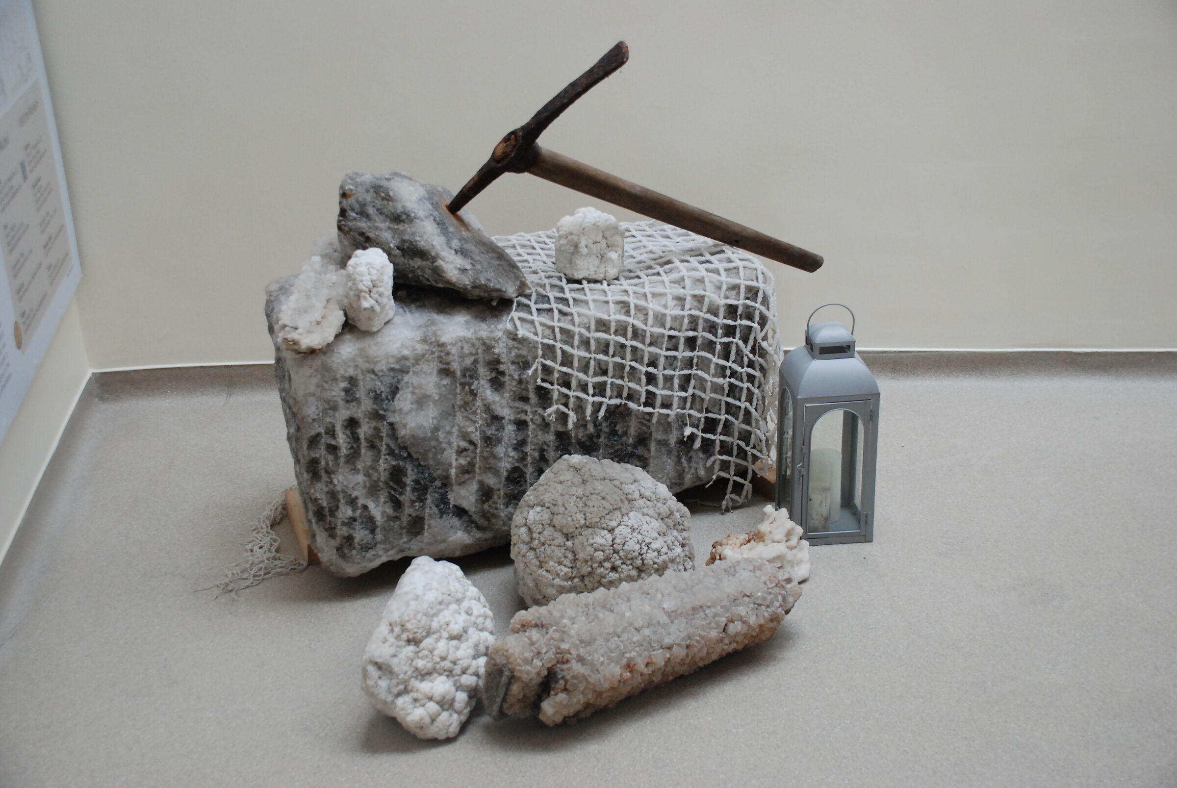 Memento at the work of the miners