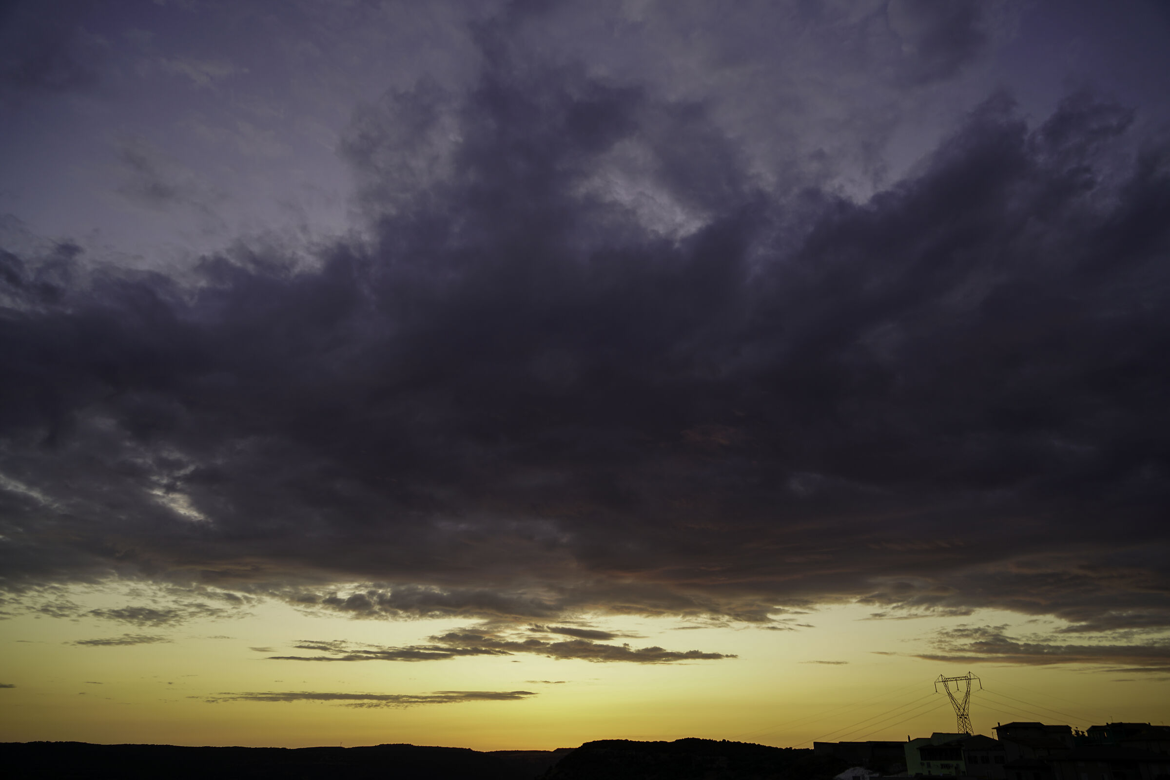 Sunset in Sardinia - Thiesi