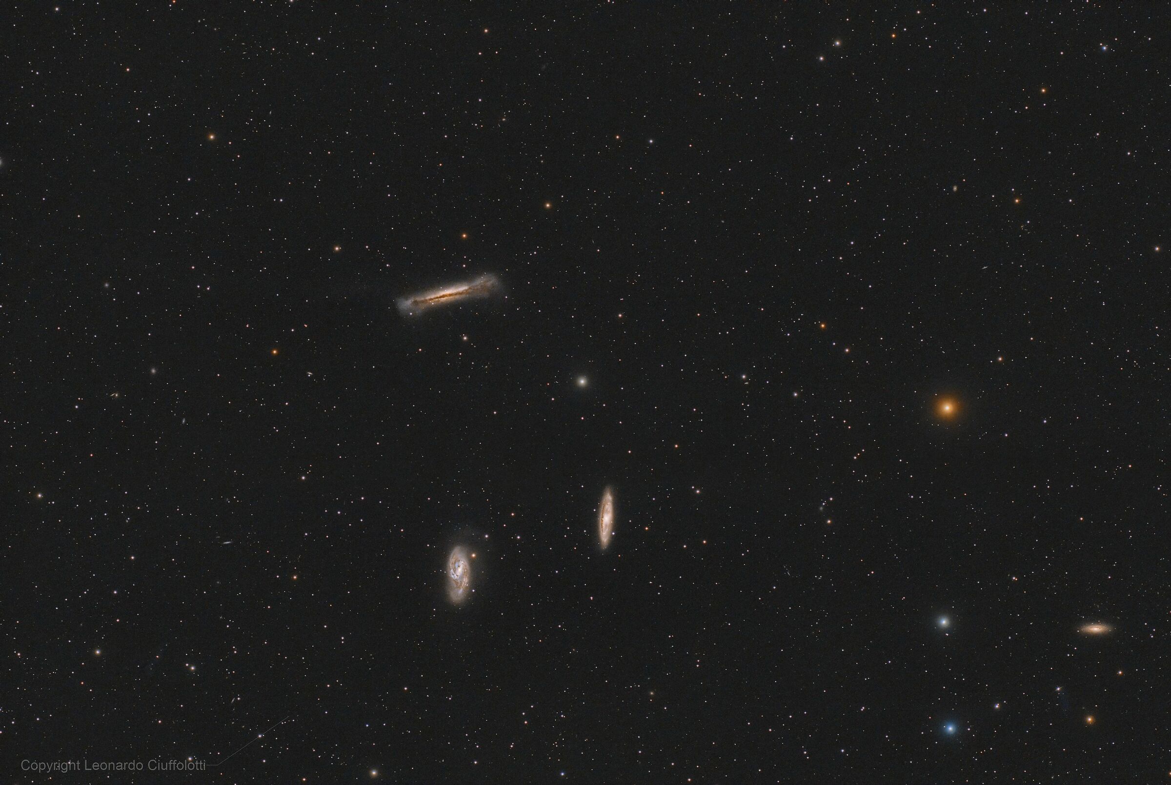 M65 - M66 - NGC3628 Trio in Leo