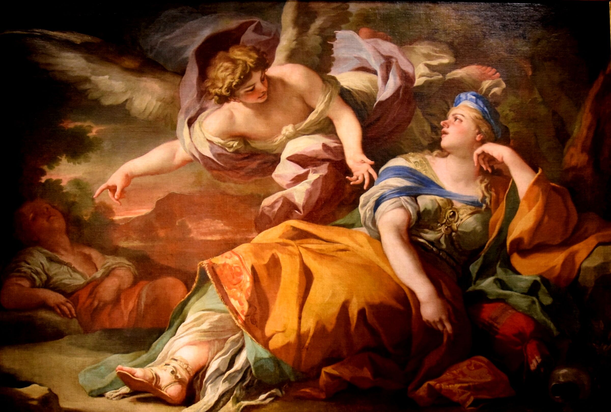 F. Solimena "Agar e Ismaele confortati dall'angelo&...