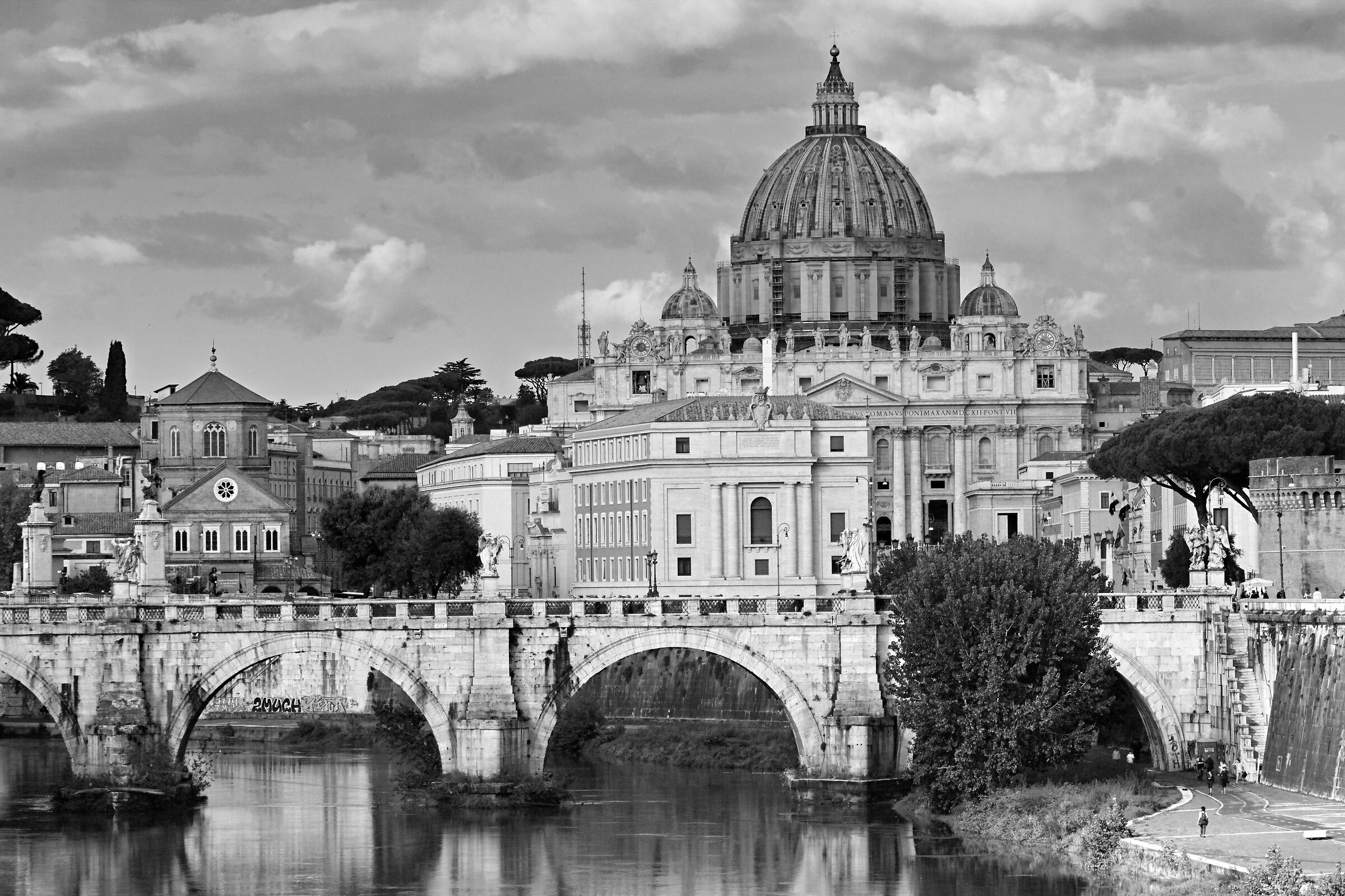 Ponte S. Angelo e Cupolone