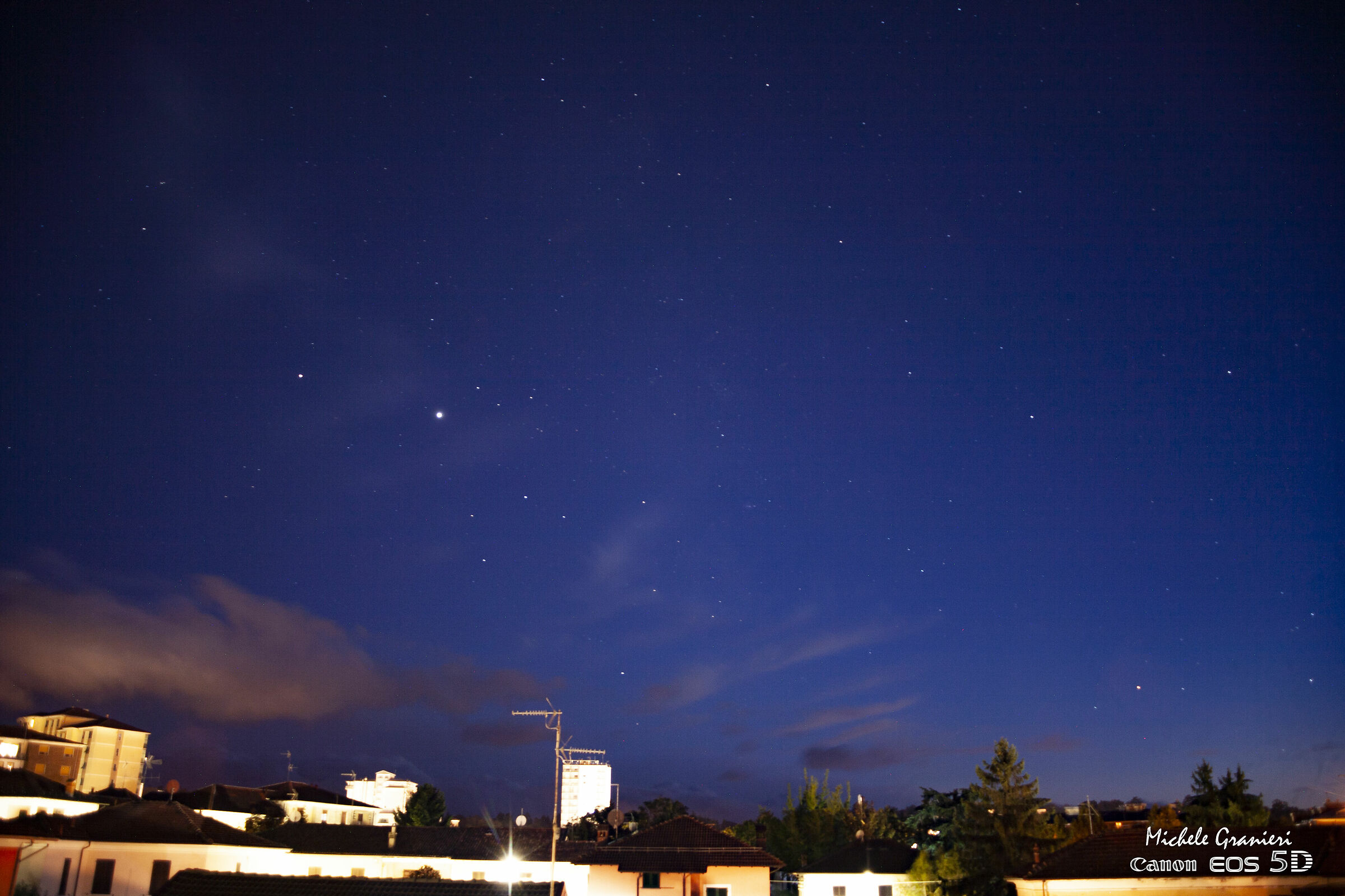 Il cielo sopra Novi Ligure