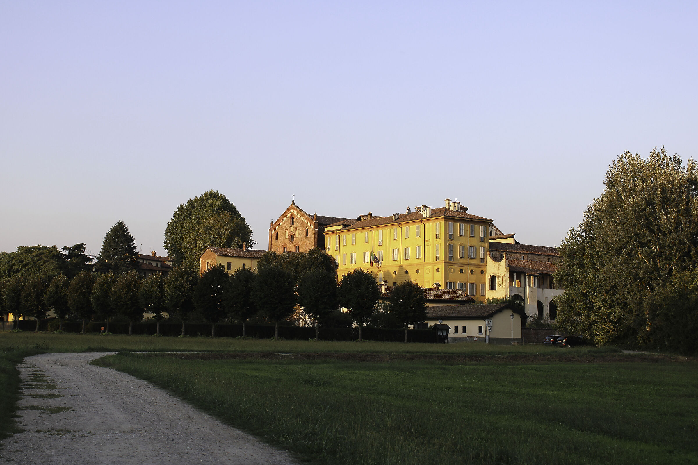 Tramonto a  Morimondo