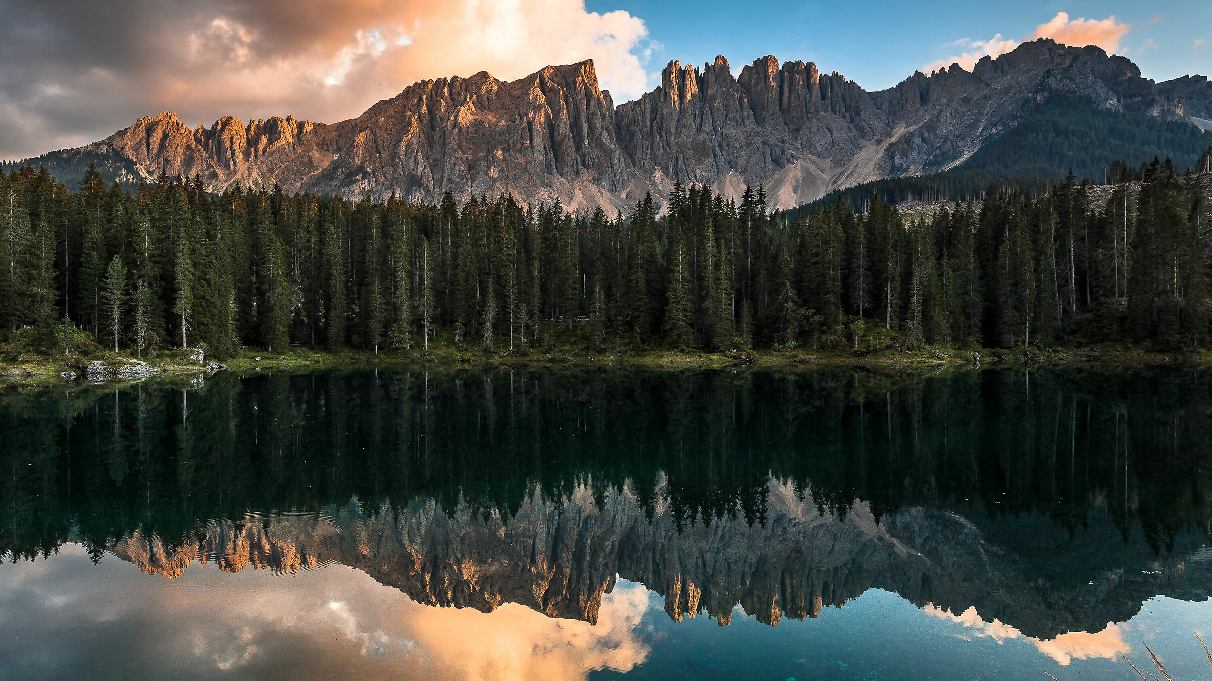 Tramonto al Carezza