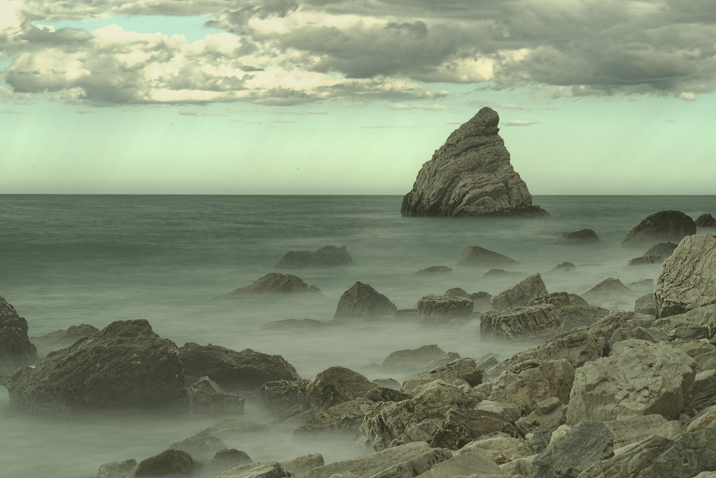 Sailing rock, Portonovo An