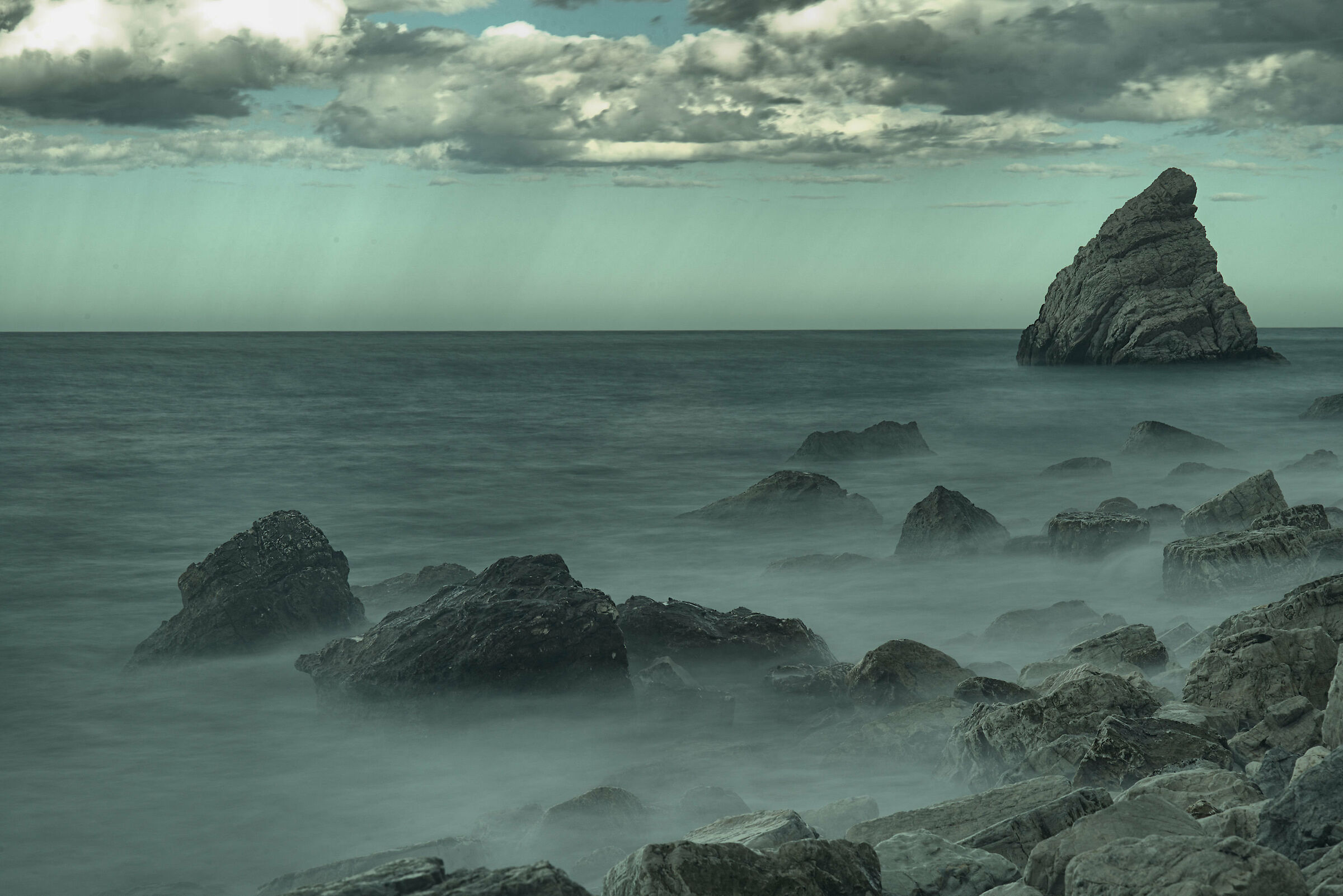 Sailing rock, Portonovo AN
