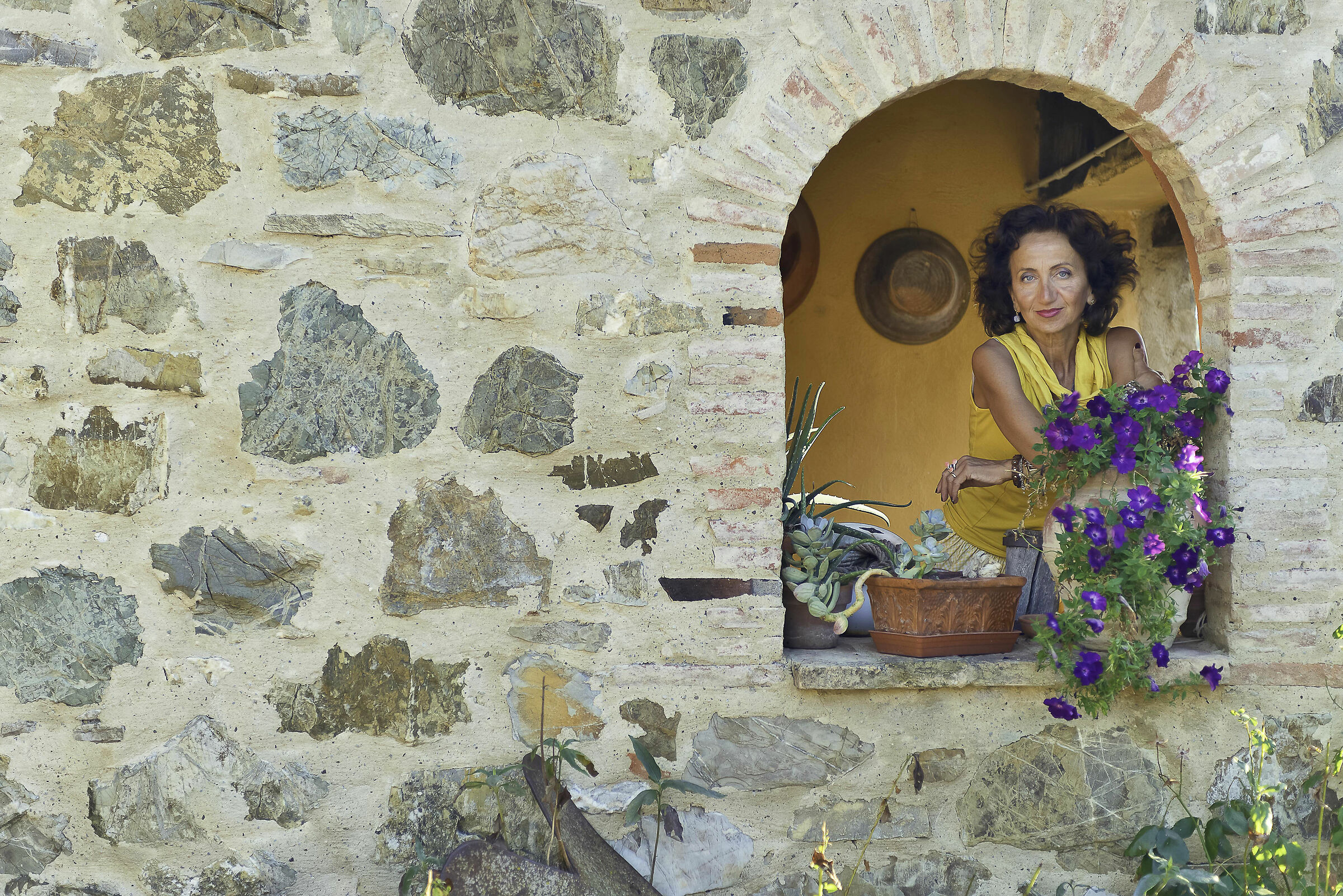 The courtyard window