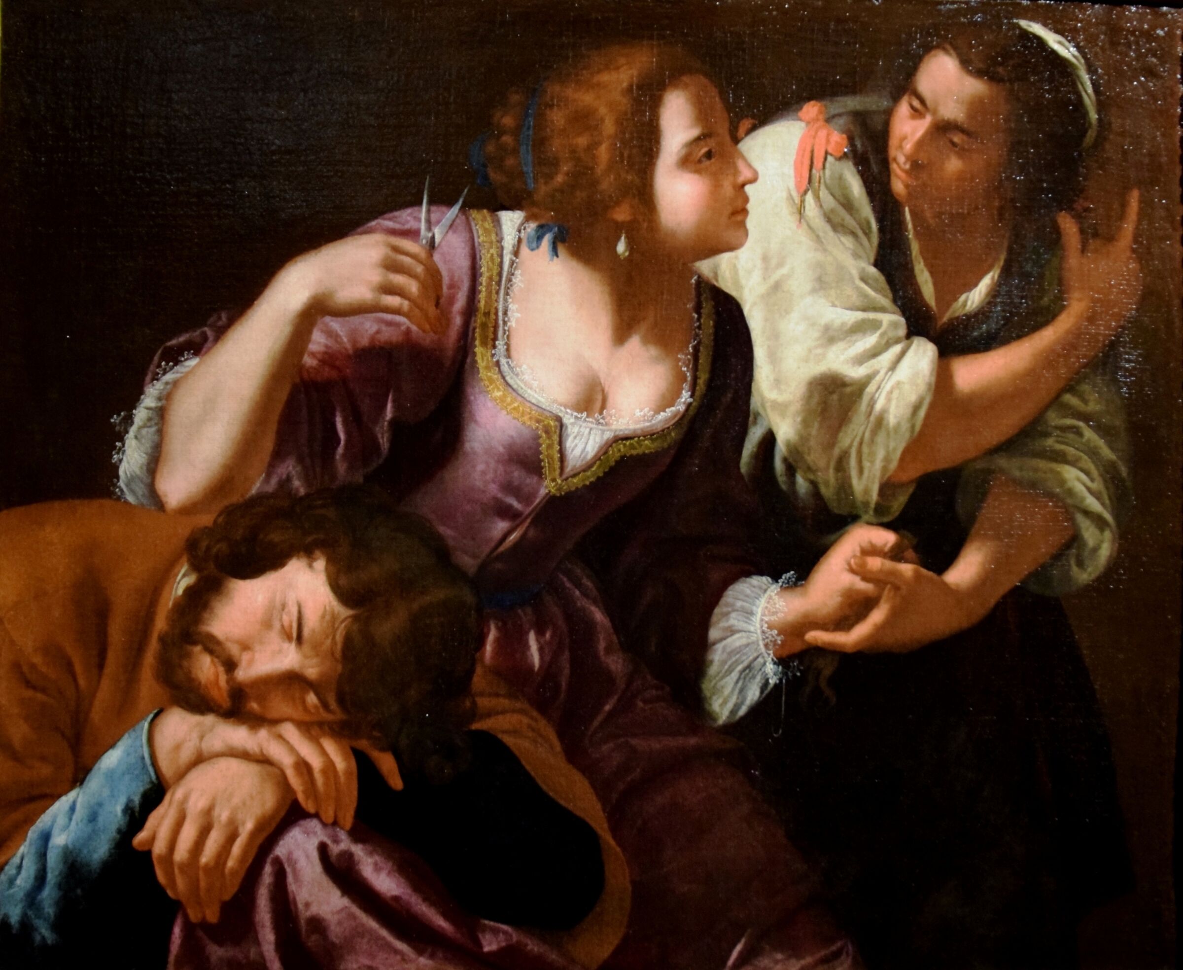 Artemisia Gentileschi "Sansone e Dalila"