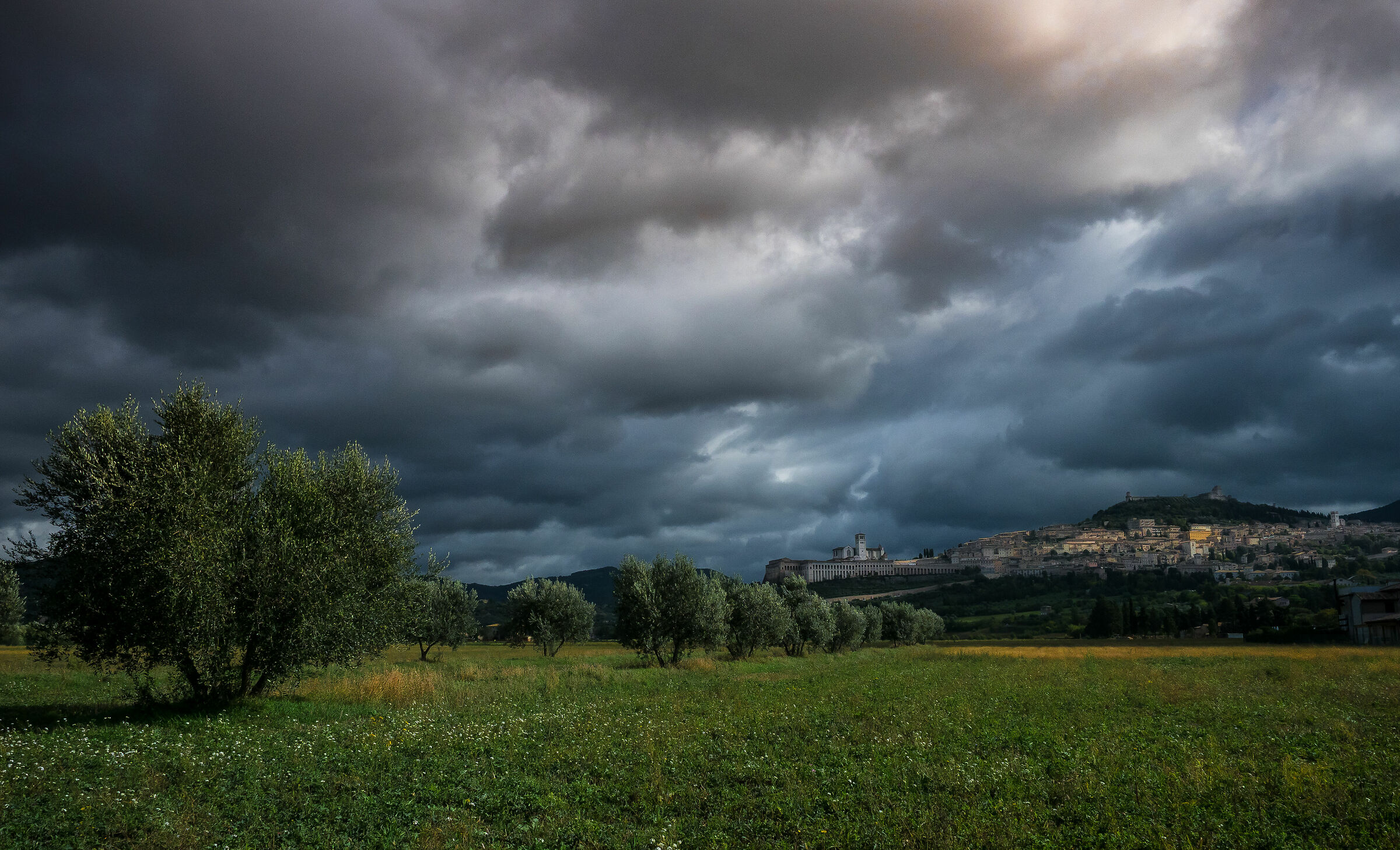 Storm on Assisi