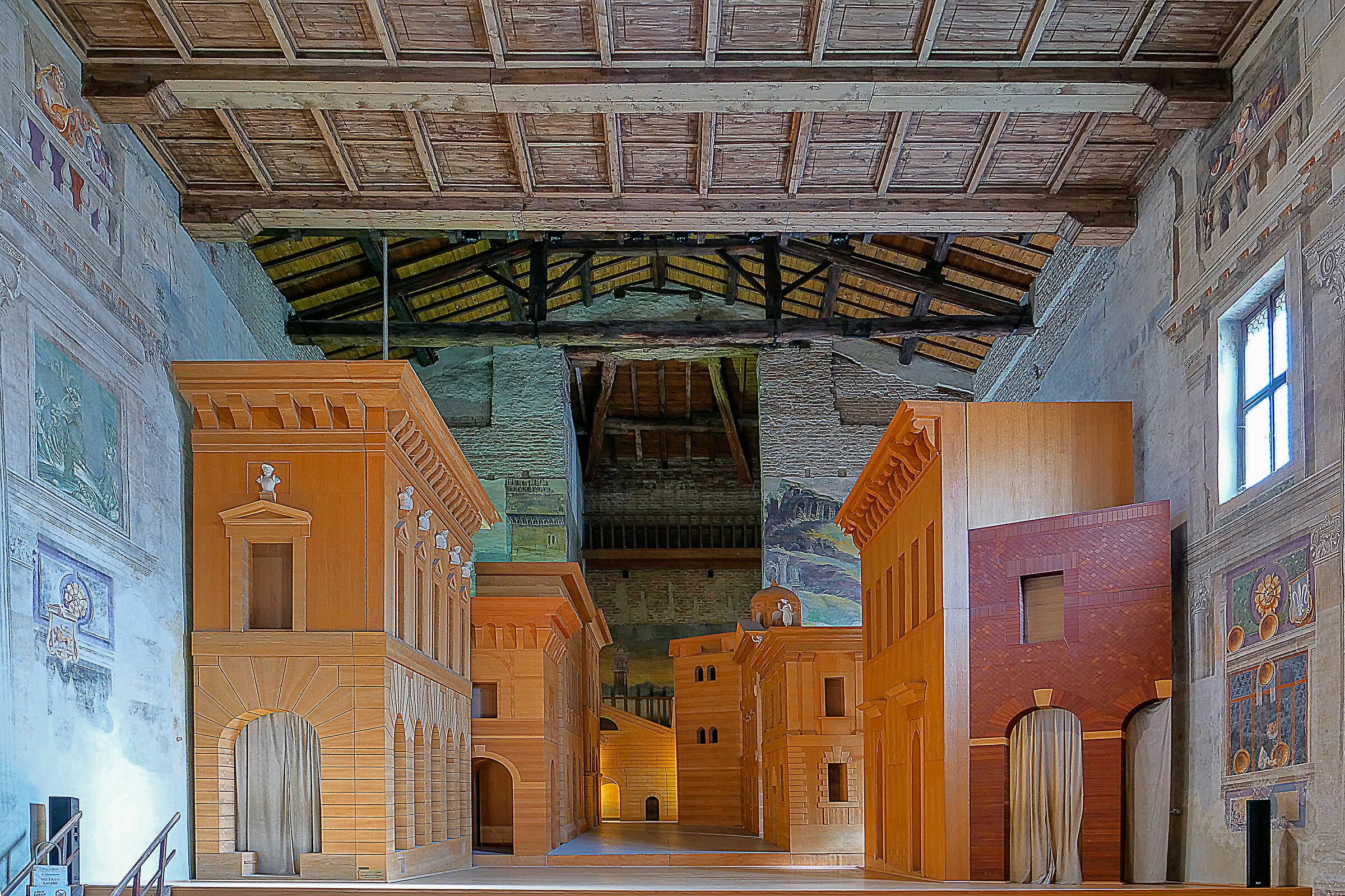 Teatro all'Antica o Teatro Olimpico - Sabbioneta