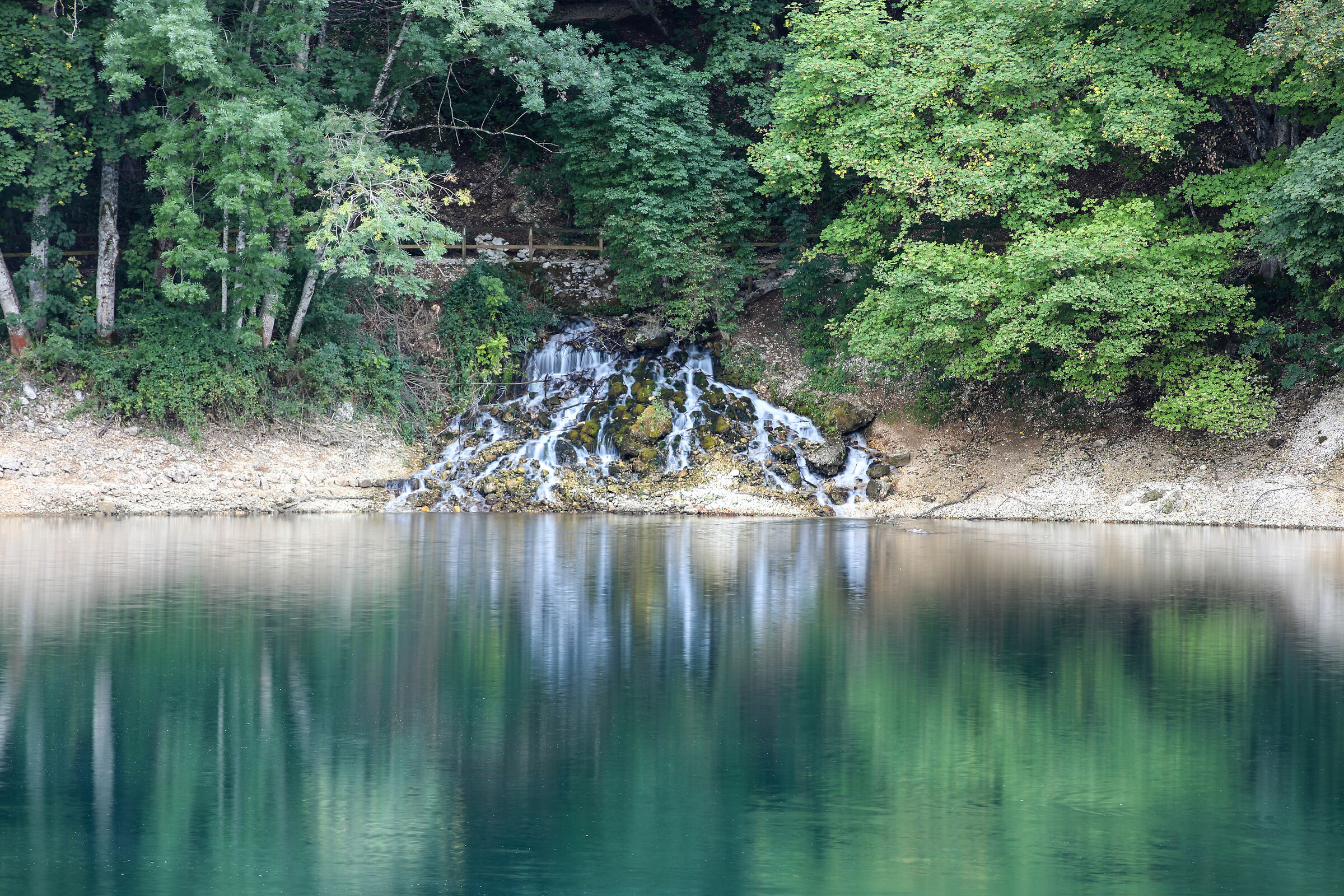 Beautiful Lake Falls