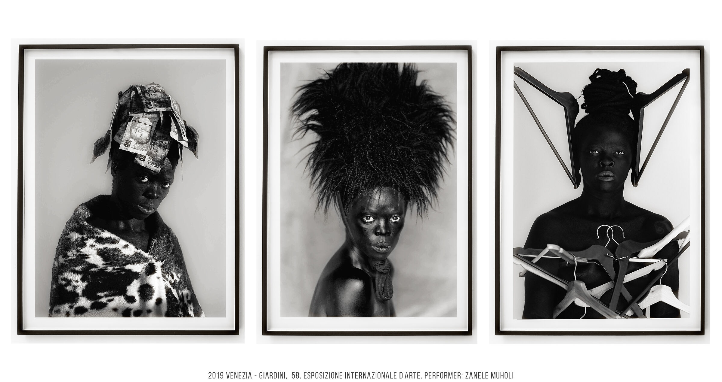 2019 Venezia,58. Esp. Intern. d'Arte/perf.Zanele Muholi