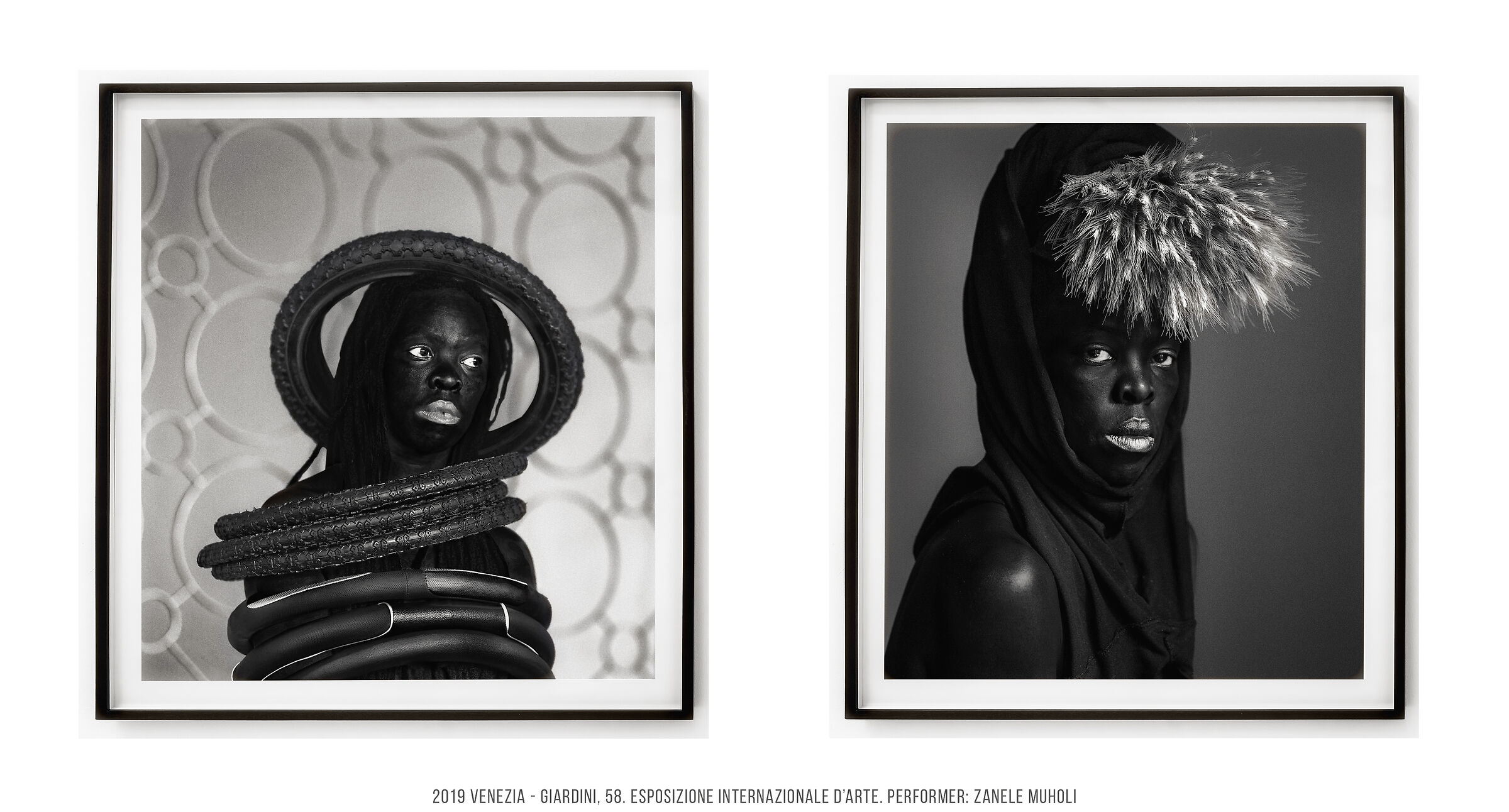 2019 Venezia,58. Esp. Intern. d'Arte/perf.Zanele Muholi