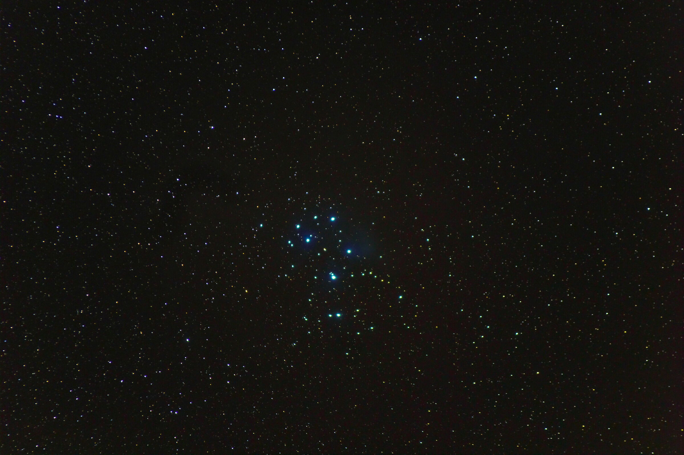 First attempts M45 Pleiades