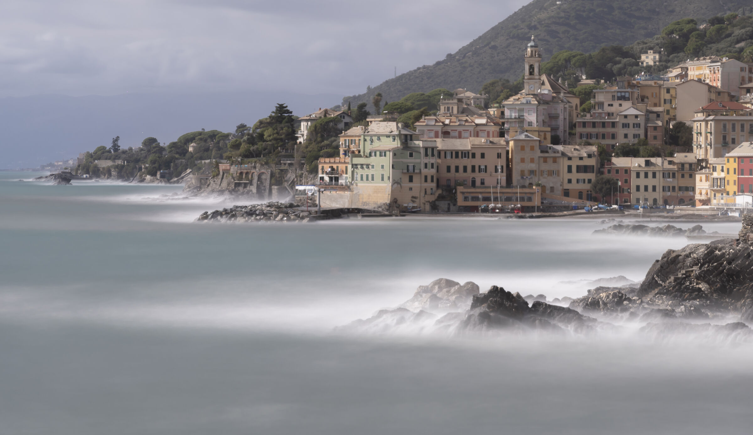 Bogliasco lunga esposizione