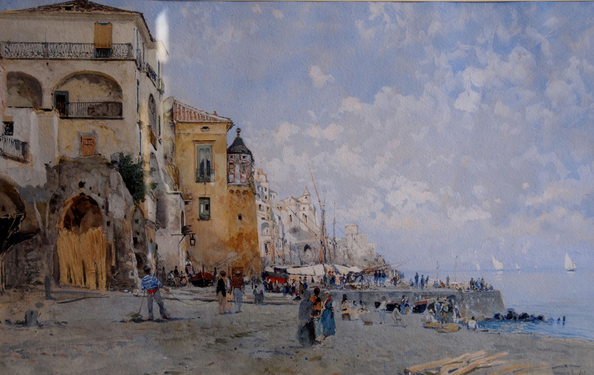 Lord Francesco Mancini "Marina di Amalfi"
