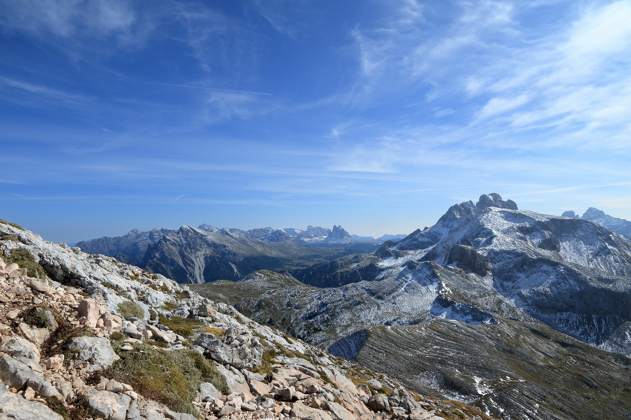 Do you see the Three Peaks of Lavaredo?