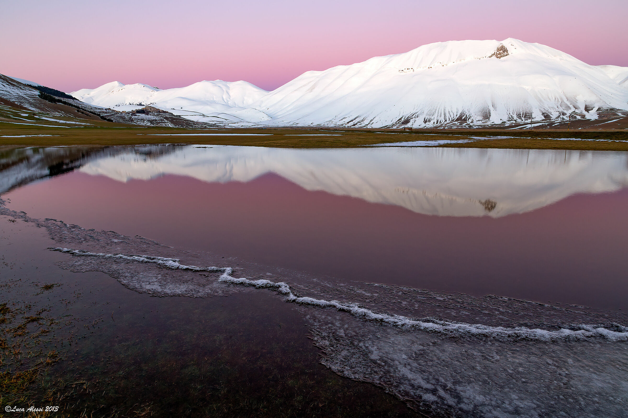 Dopo tramonto a Castelluccio