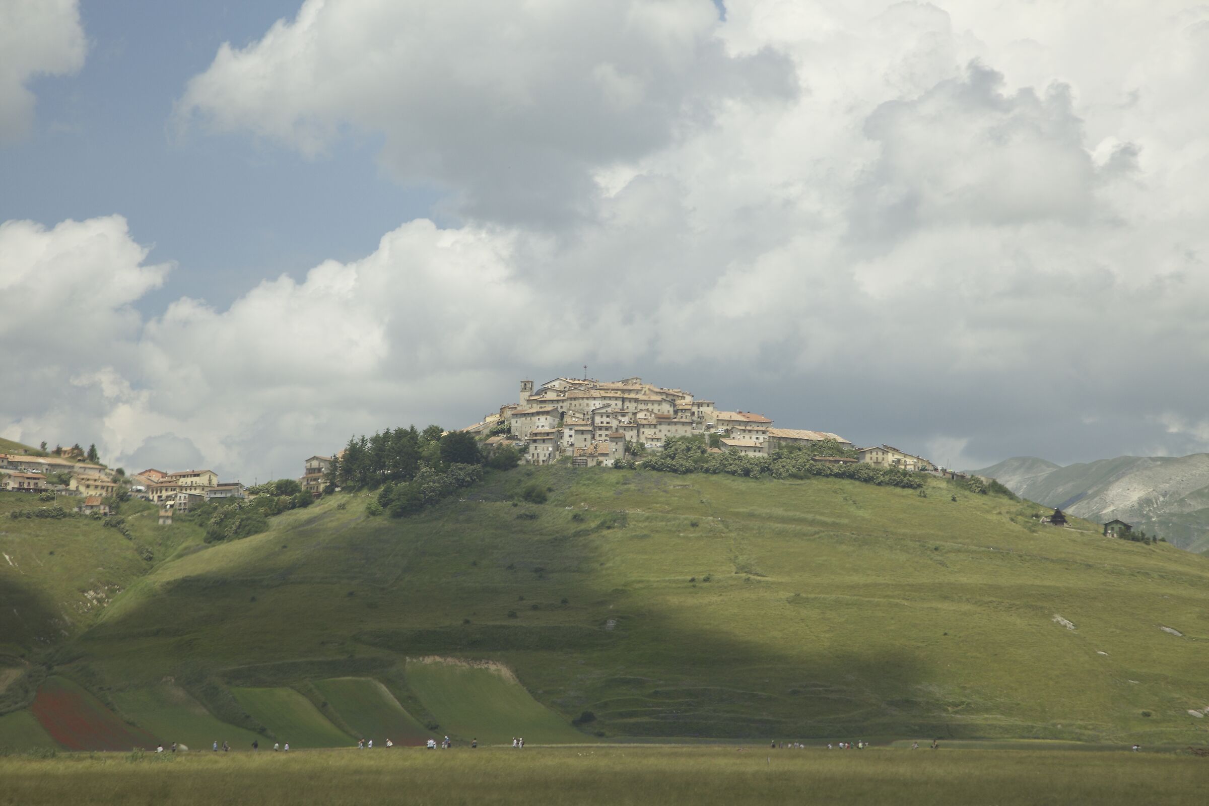 Castelluccio di Norcia, pochi giorni prima del terremot