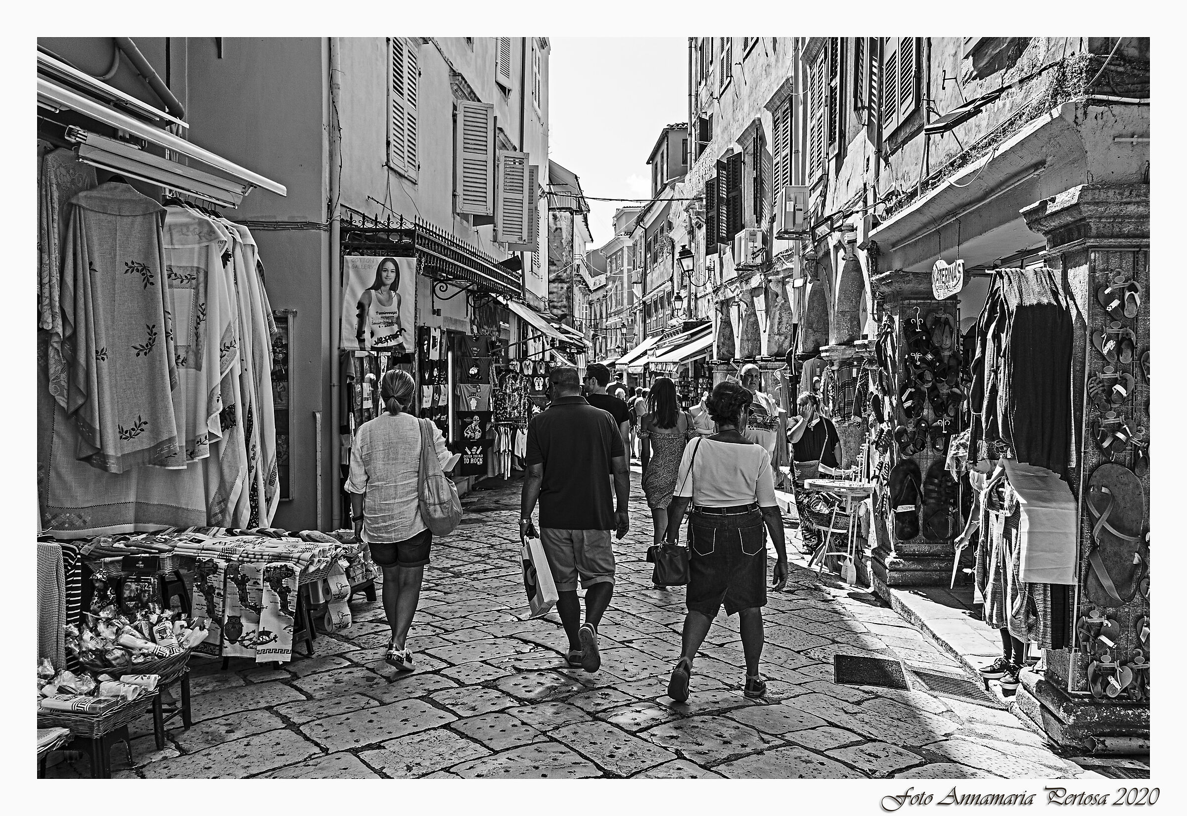 Stroll through the alleys of Corfu