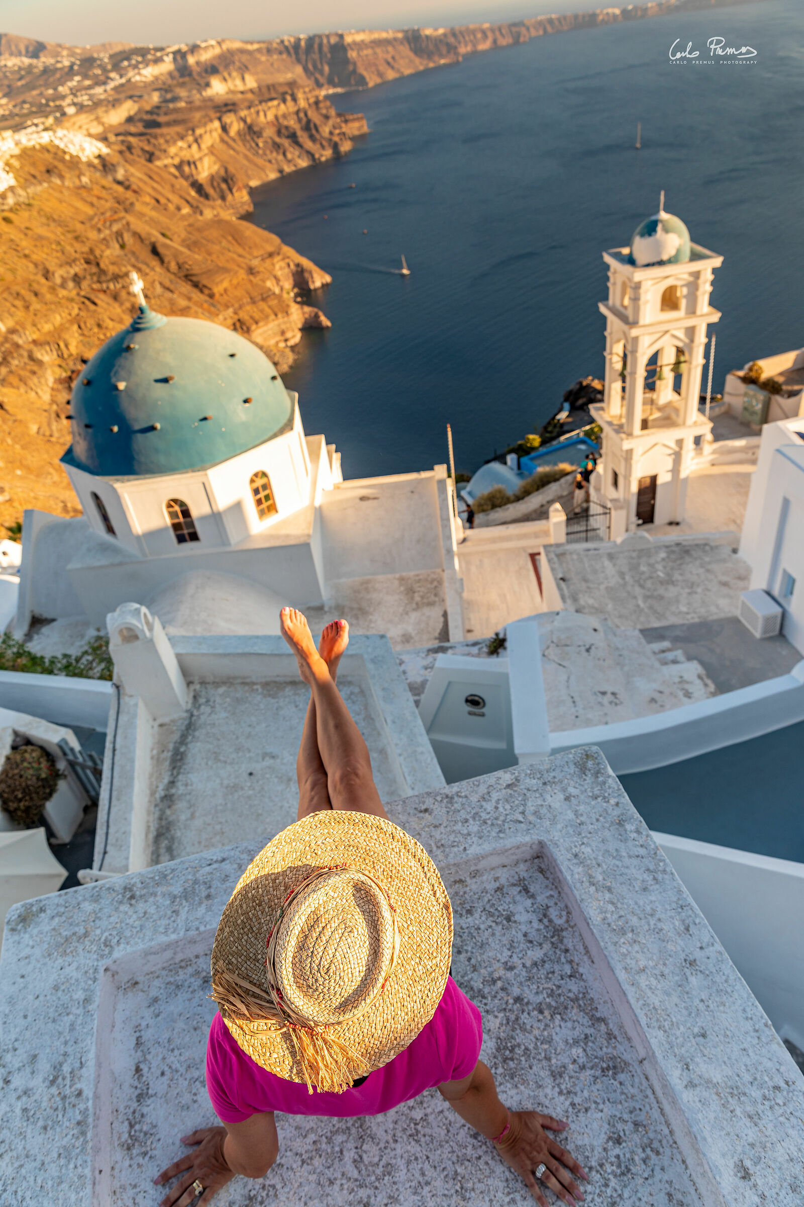 La chiesa ortodossa Anastasi di Imerovigli, Santorini