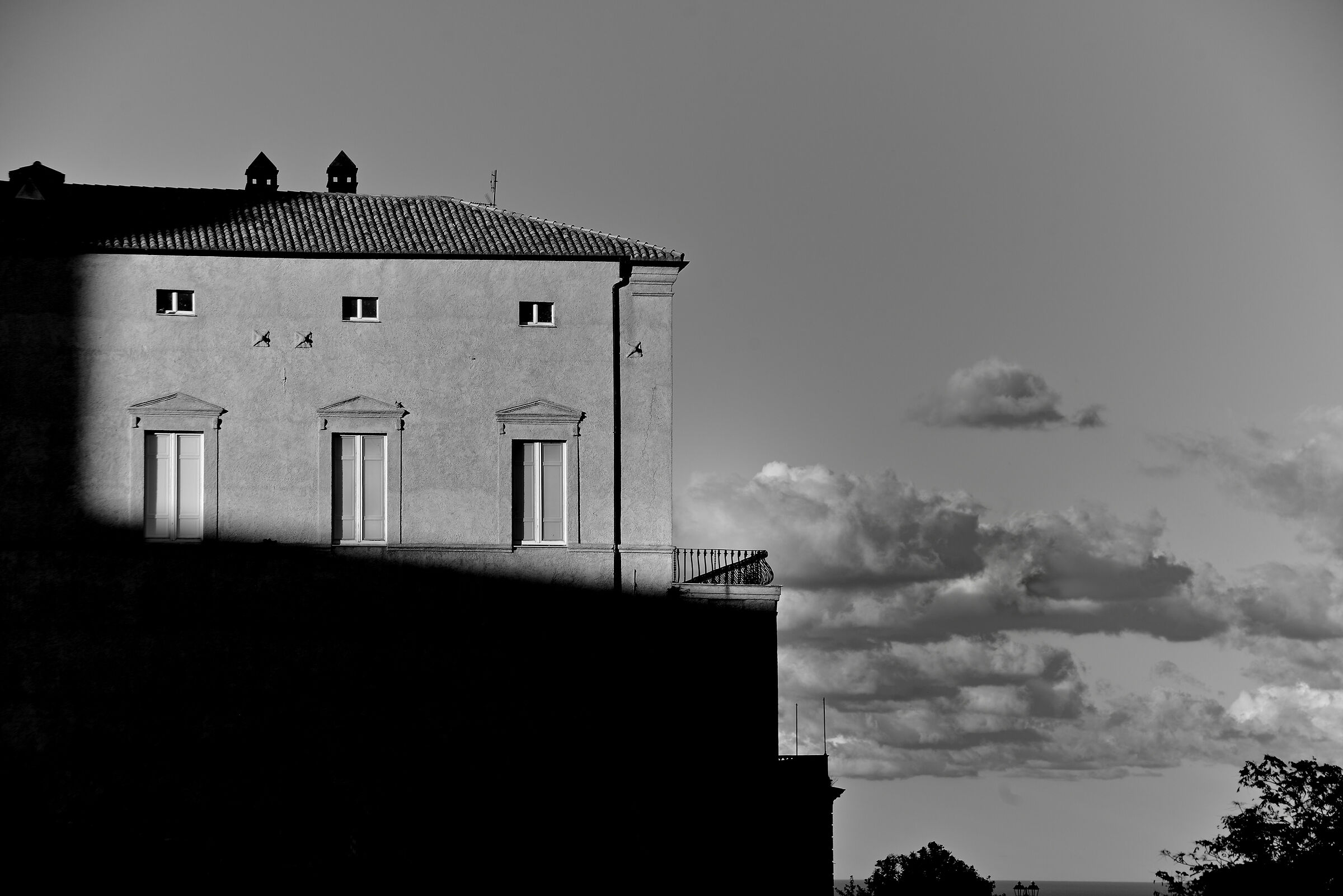 Un balcone tra le nuvole